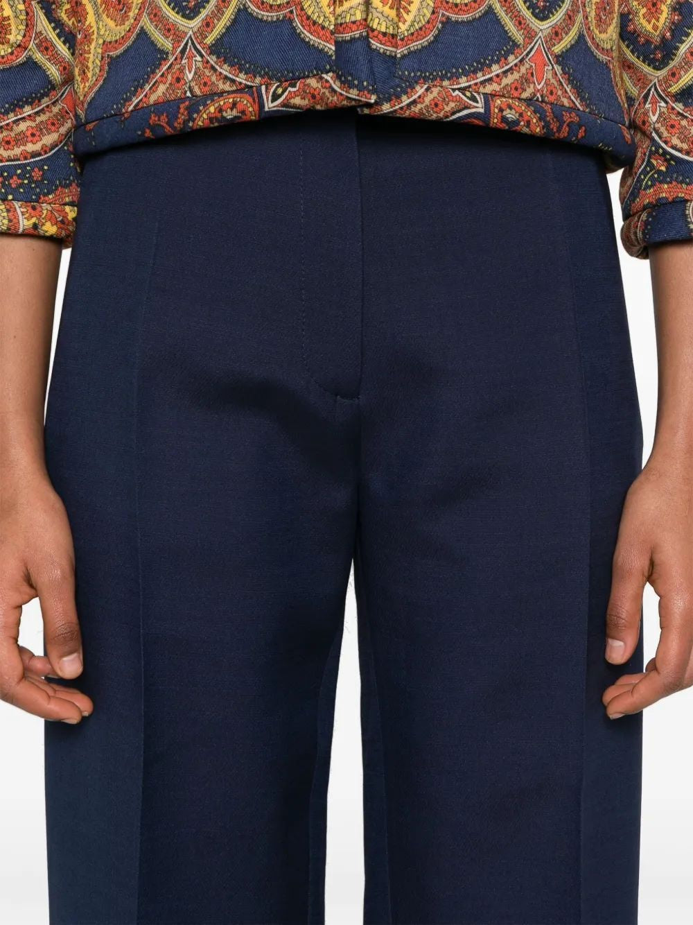 VALENTINO Wide Leg Pants for Women - SS25 Collection