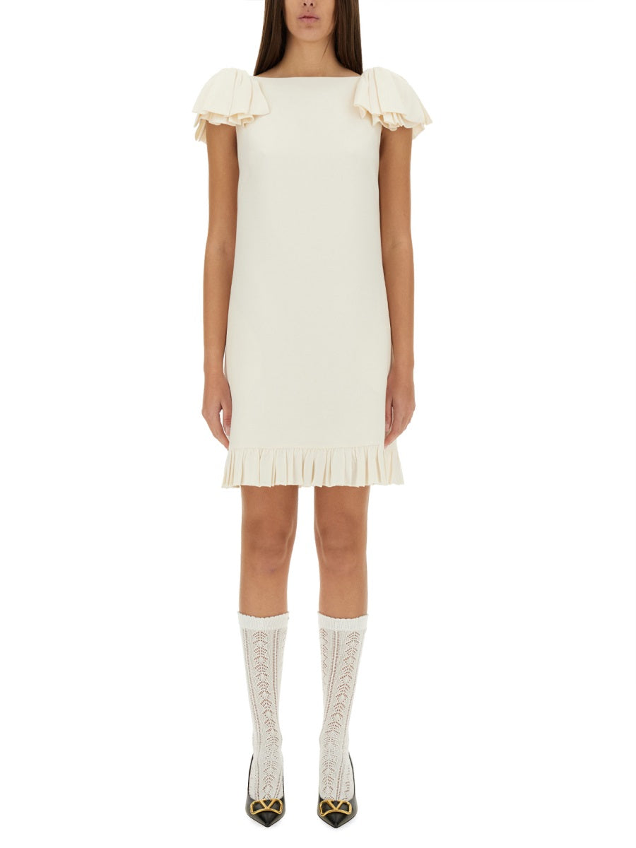 VALENTINO GARAVANI Wool Blend Dress for Women - SS25 Collection
