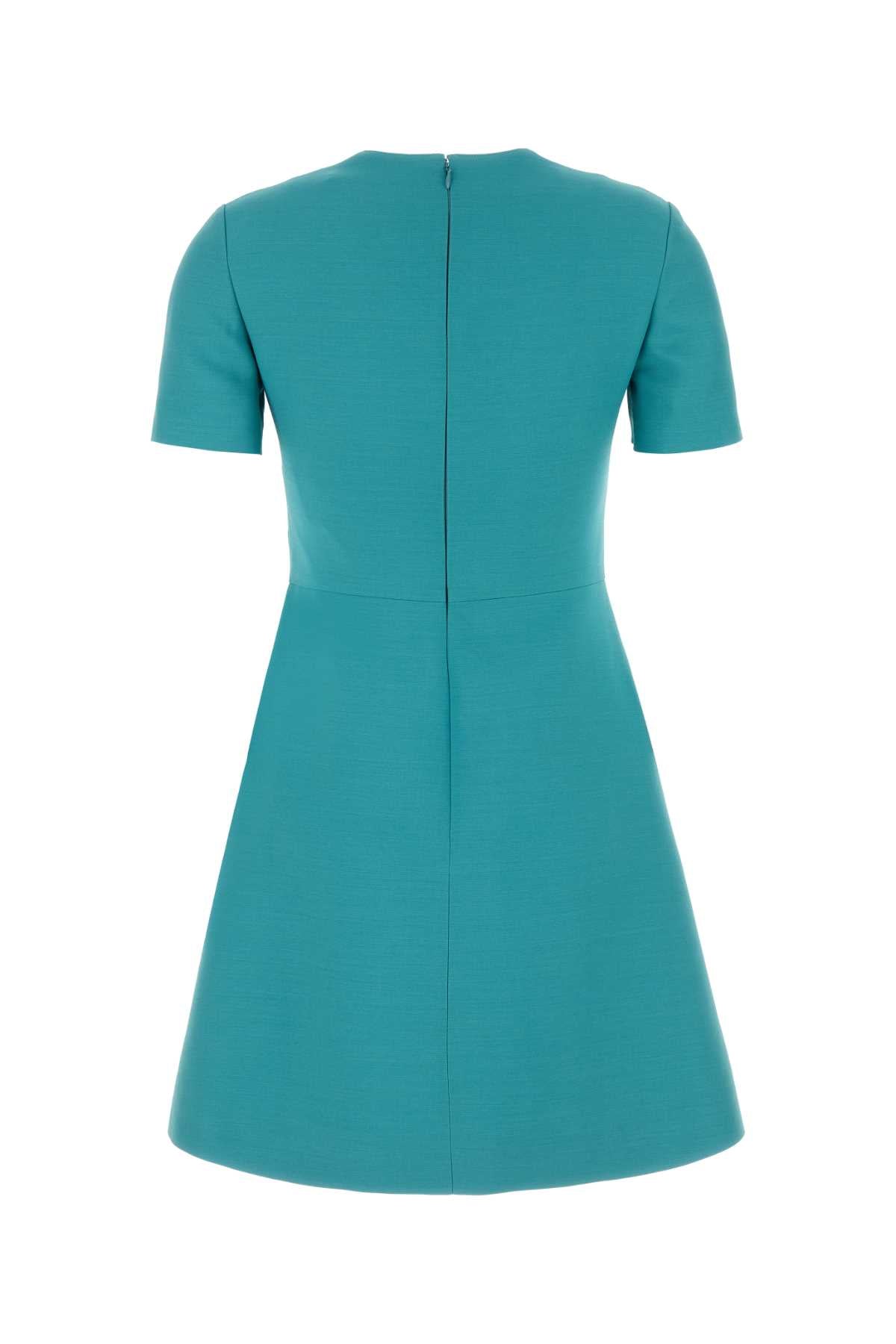 VALENTINO GARAVANI Wool Blend Embroidered Mini Dress for Women