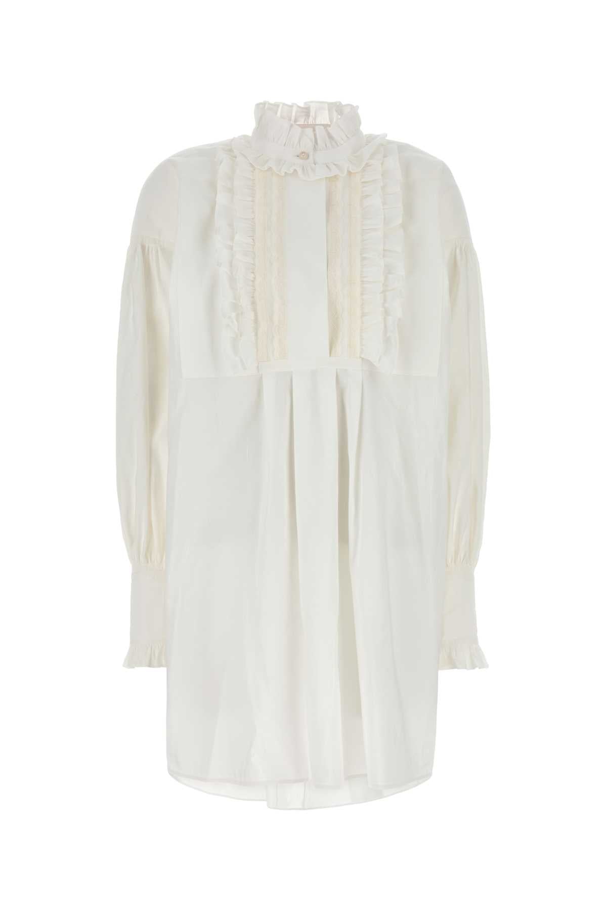 VALENTINO GARAVANI Cotton Blend Mini Dress