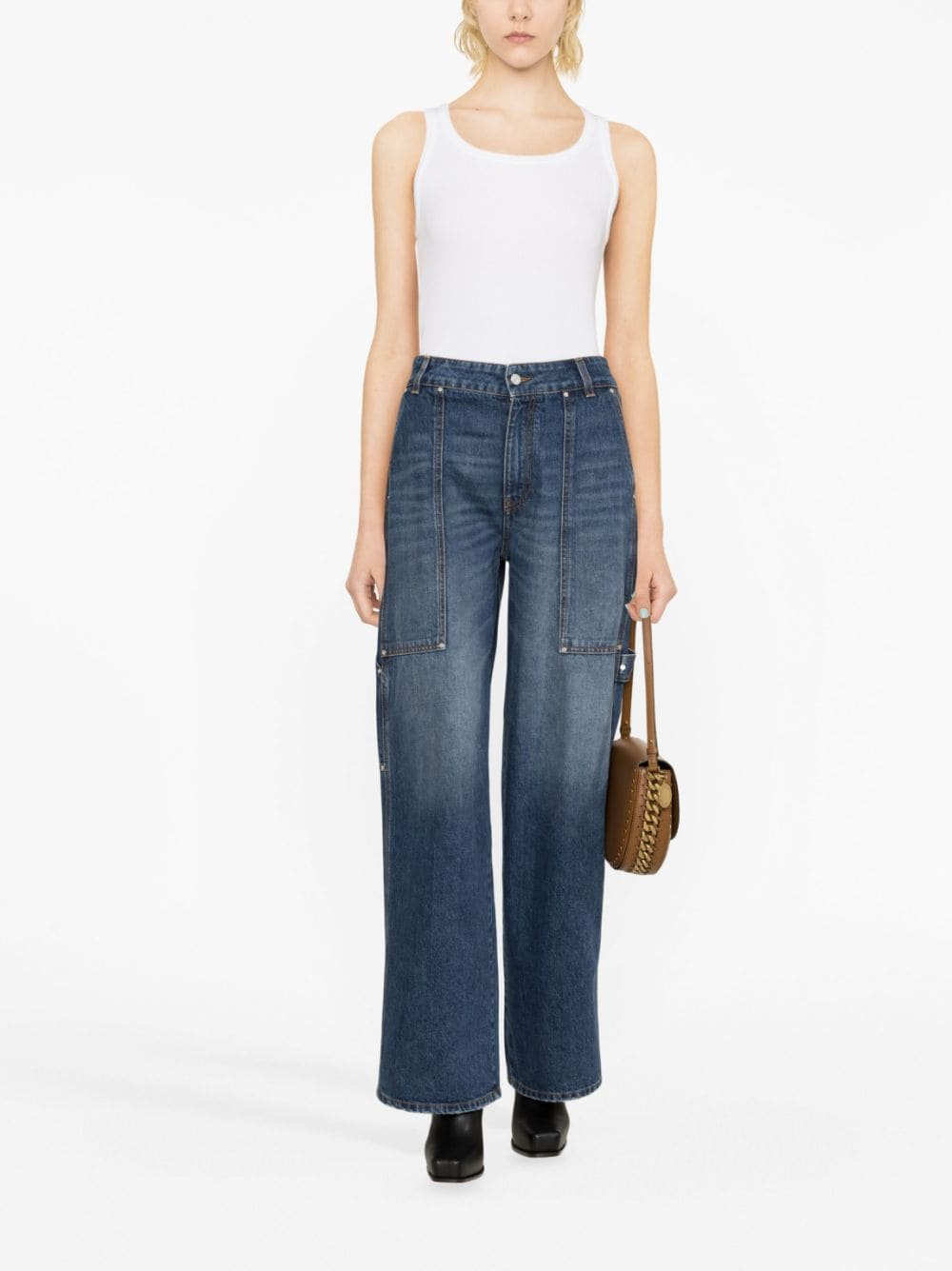 STELLA MCCARTNEY Women's Workwear Jeans - FW23 Collection