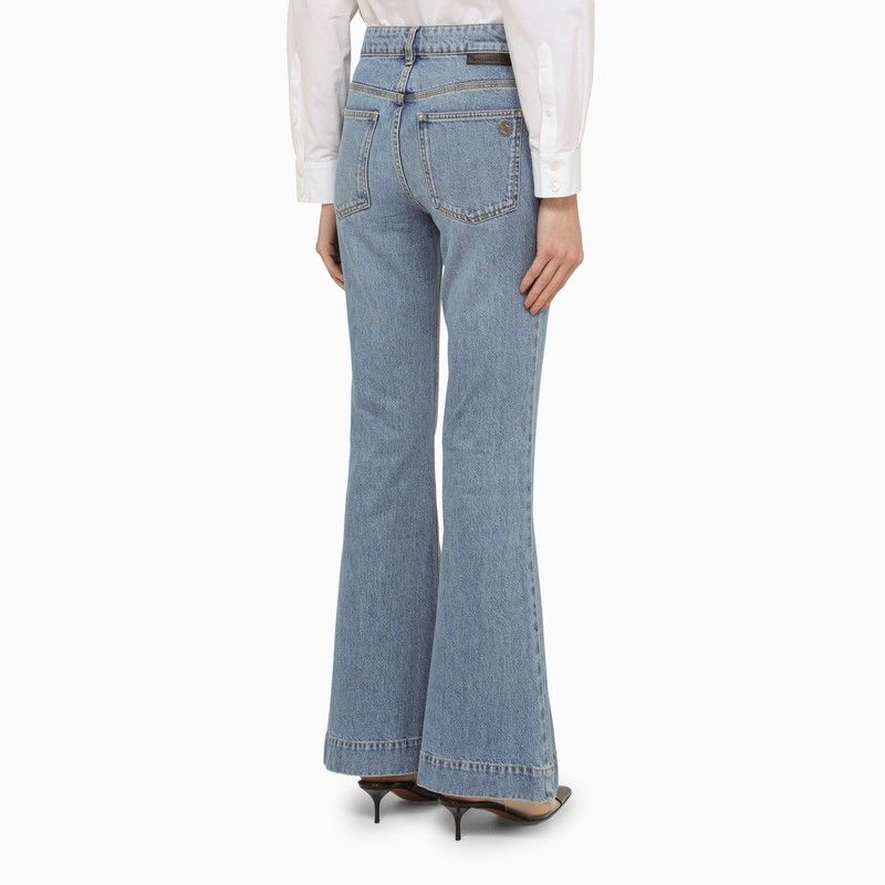 STELLA MCCARTNEY Wide Leg Vintage Denim Jeans
