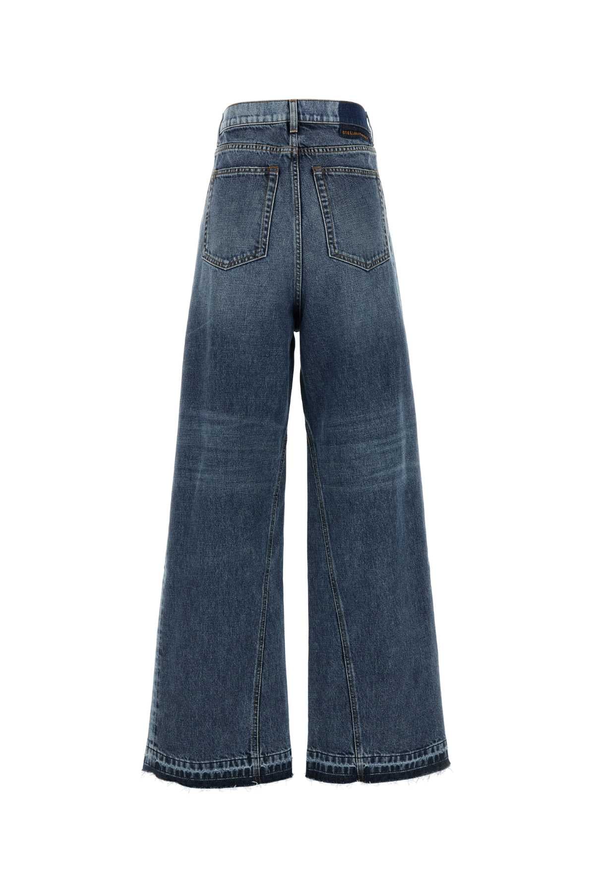 STELLA MCCARTNEY Wide Leg Denim Jeans