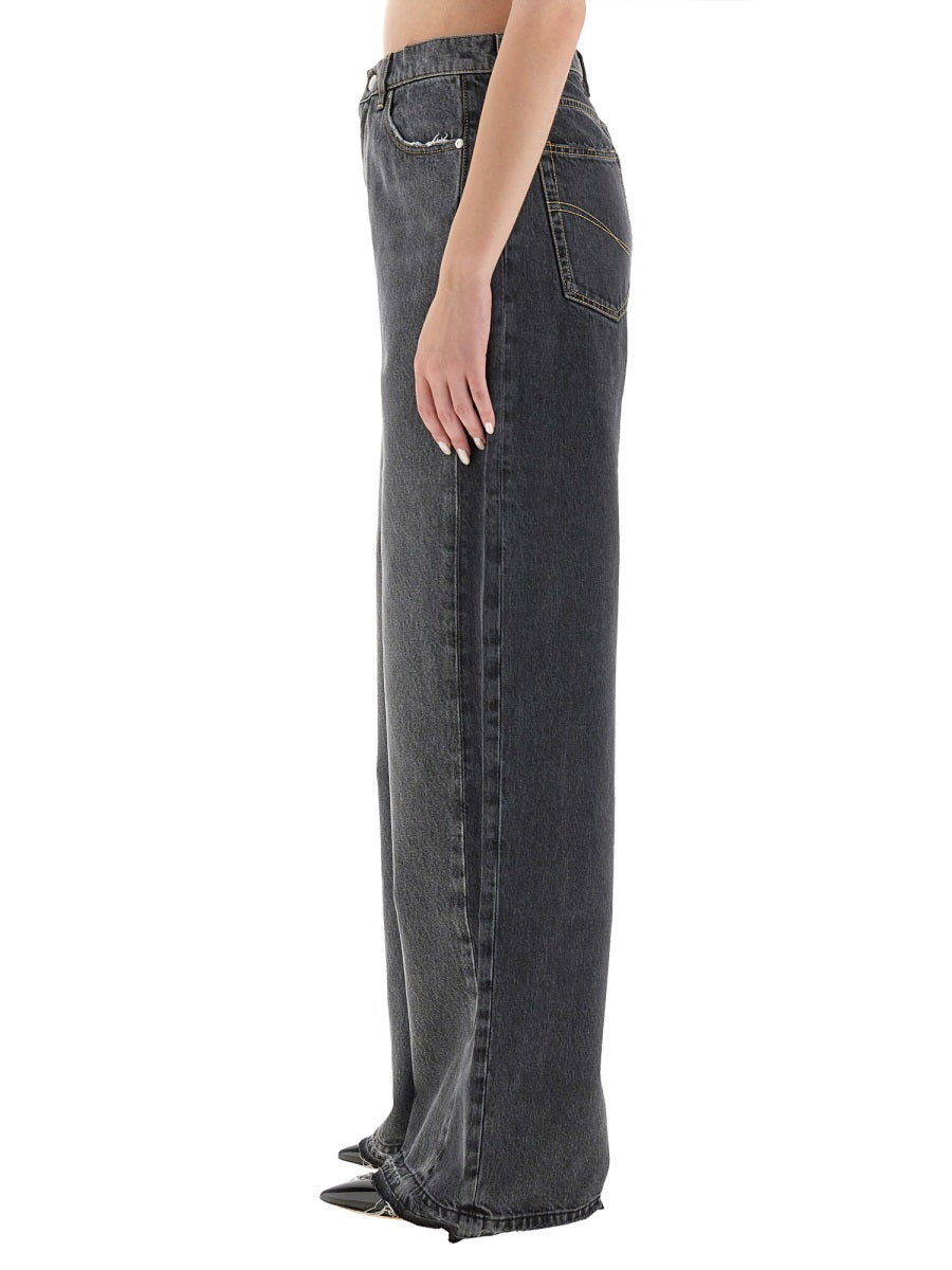 STELLA MCCARTNEY Cotton Blend High-Waisted Jeans for Women
