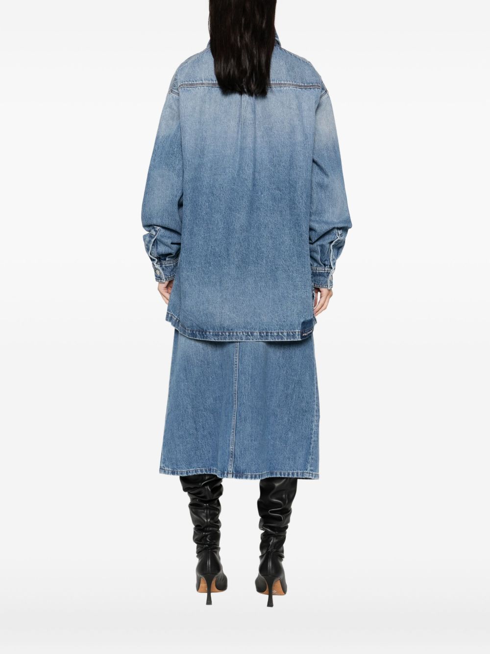 STELLA MCCARTNEY Cotton Button-Up Shirt with Flap Pockets