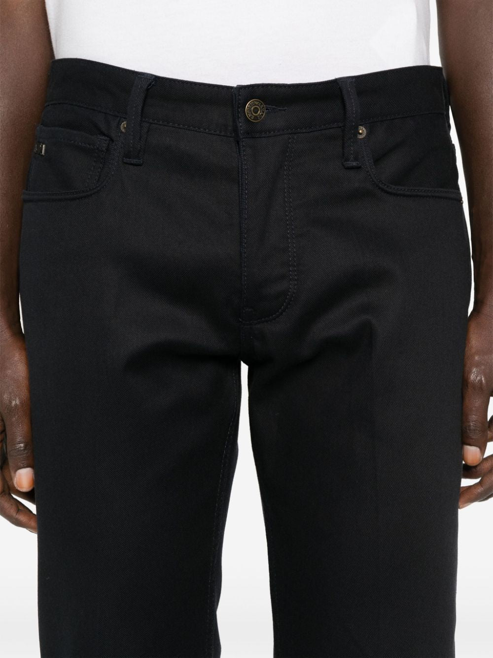 EMPORIO ARMANI Men's Tapered Trousers for Fall 2025