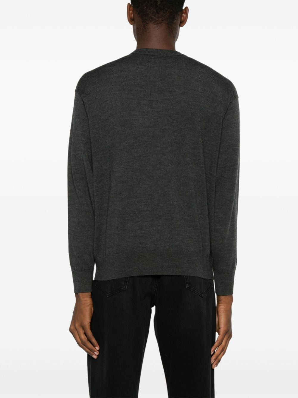 EMPORIO ARMANI Men's Wool Sweater - Fall/Winter 2024 Collection