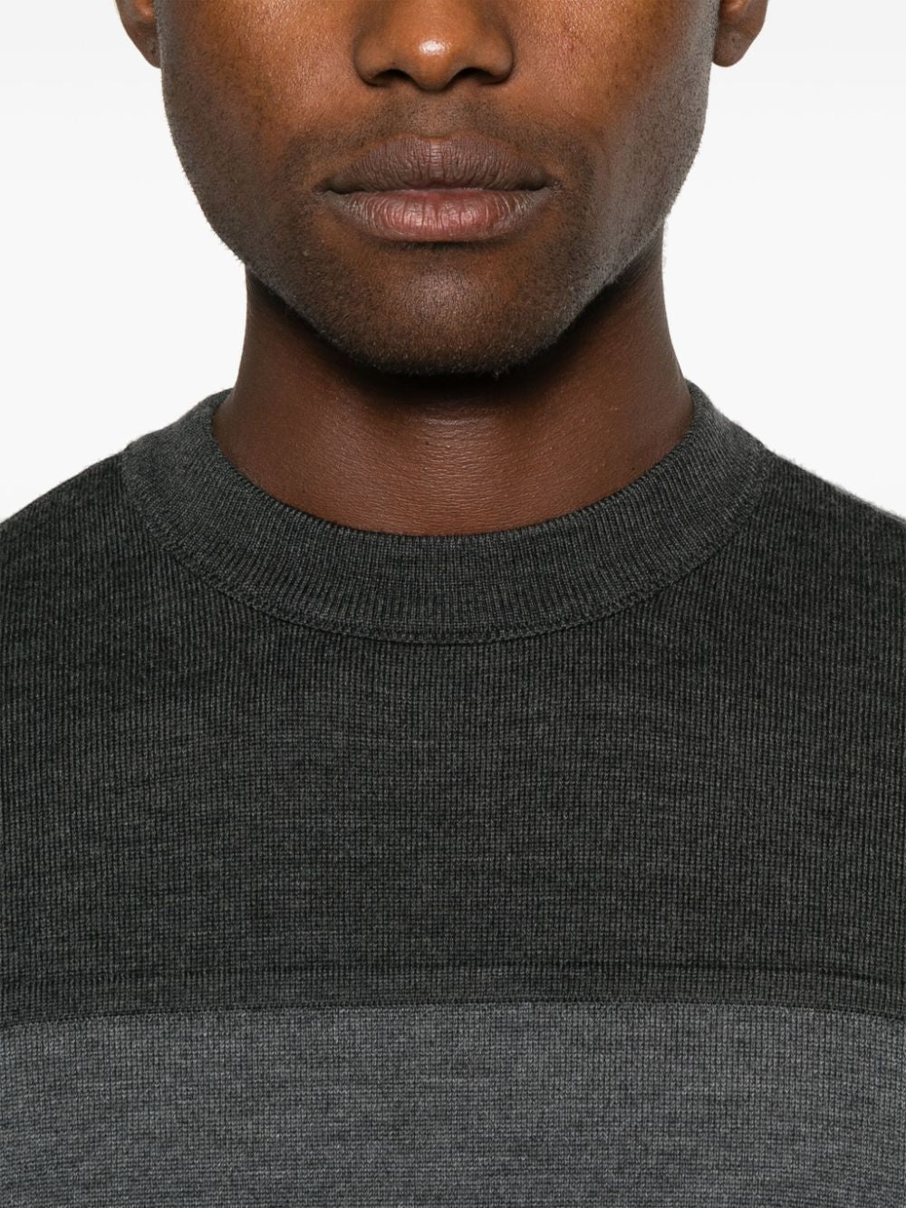 EMPORIO ARMANI Men's Wool Sweater - Fall/Winter 2024 Collection