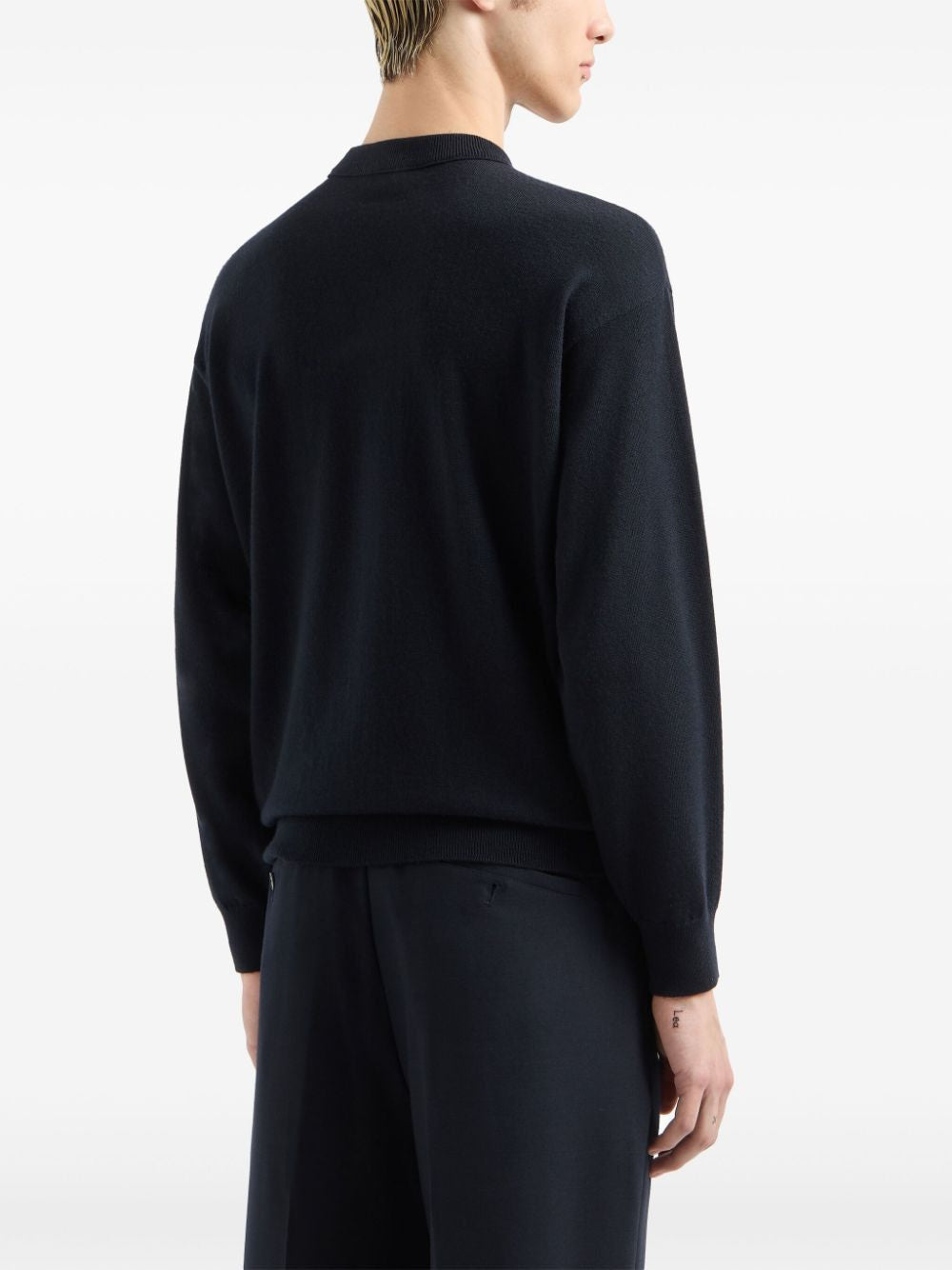 EMPORIO ARMANI Men's Classic Wool Pullover