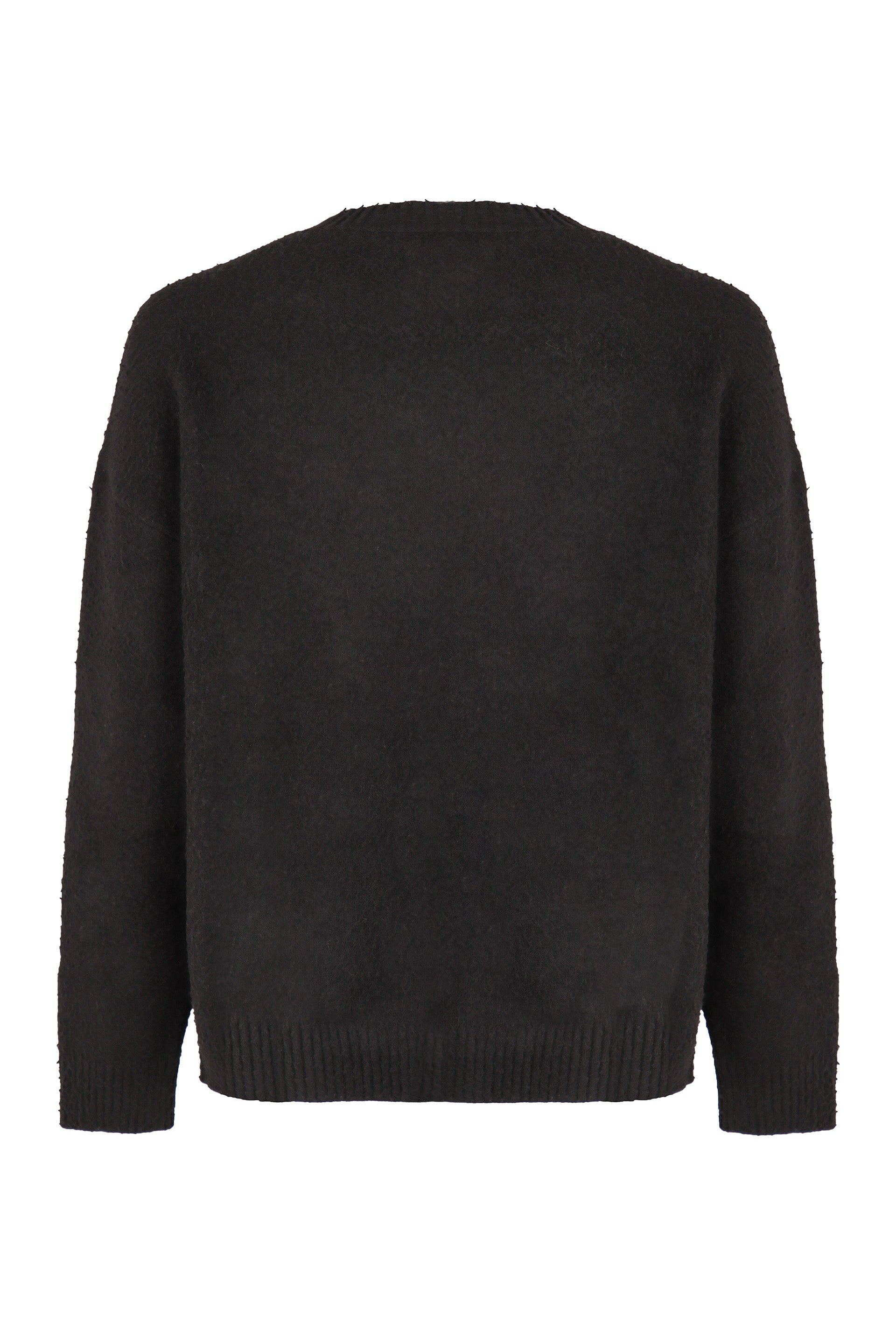 EMPORIO ARMANI Wool-Blend Crew-Neck Sweater for Men