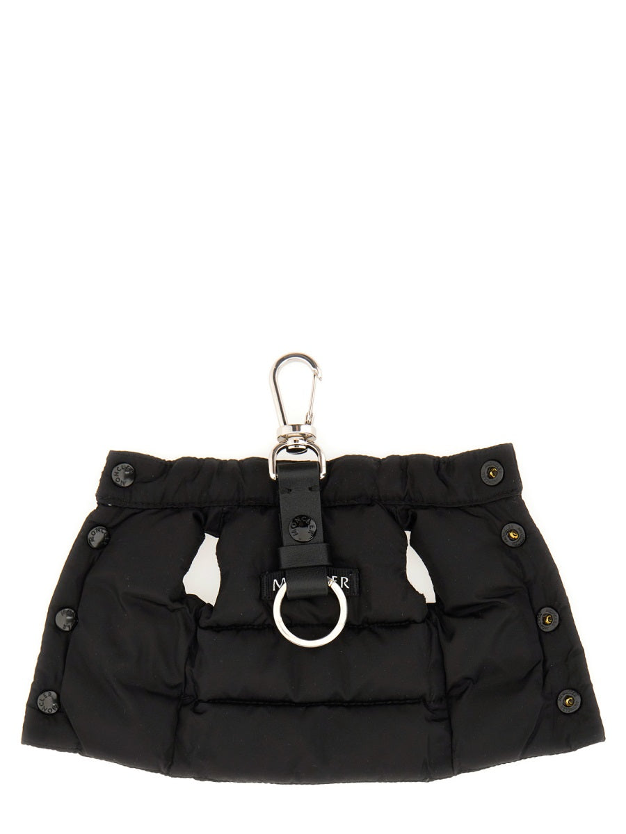 MONCLER Mini Vest Shaped Keychain for Men