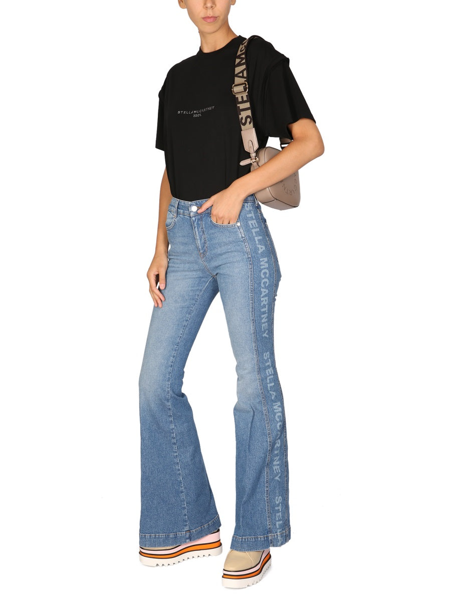 STELLA McCARTNEY Crystal Logo T-Shirt