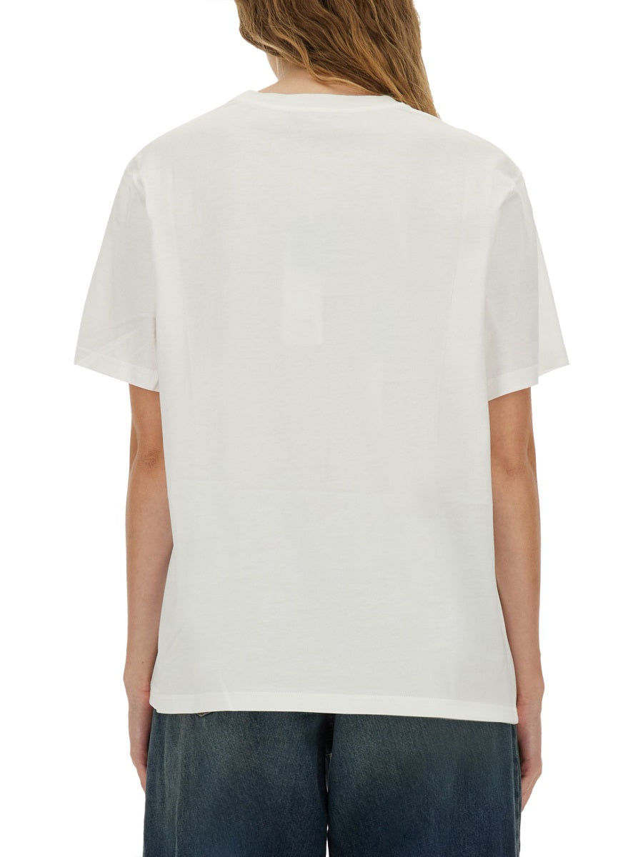 STELLA MCCARTNEY Graphic Print Crew Neck T-Shirt - Jeff Koons Collaboration