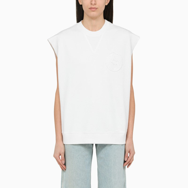 STELLA MCCARTNEY Oversized Cotton Crew-Neck Tank Top