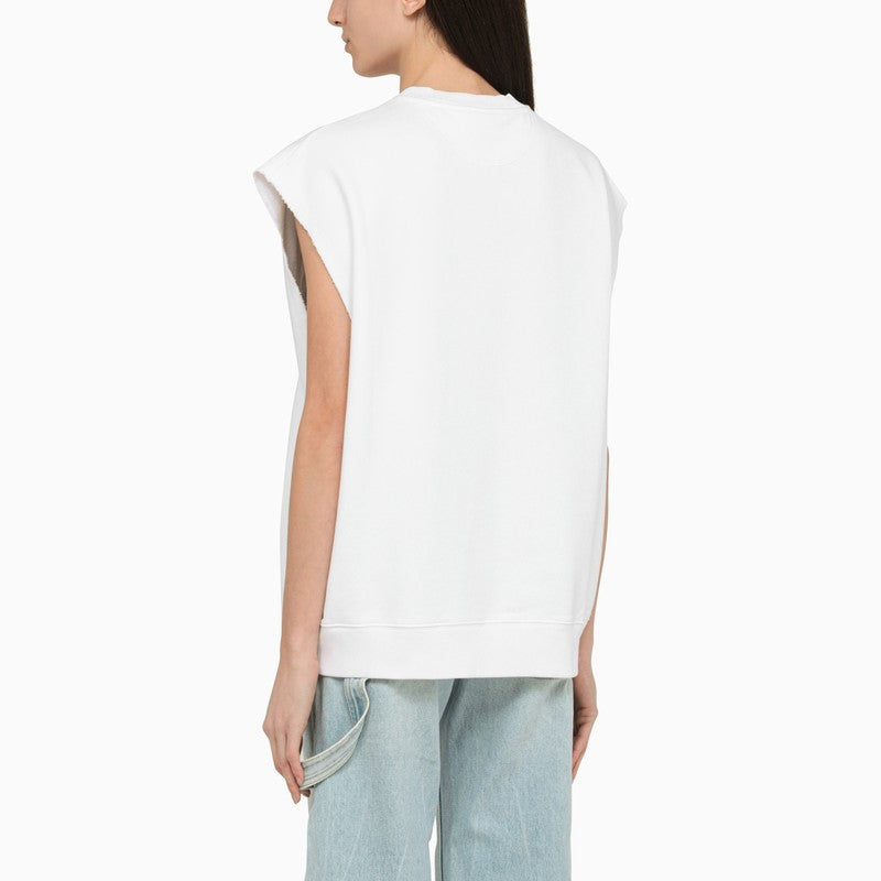 STELLA MCCARTNEY Oversized Cotton Crew-Neck Tank Top