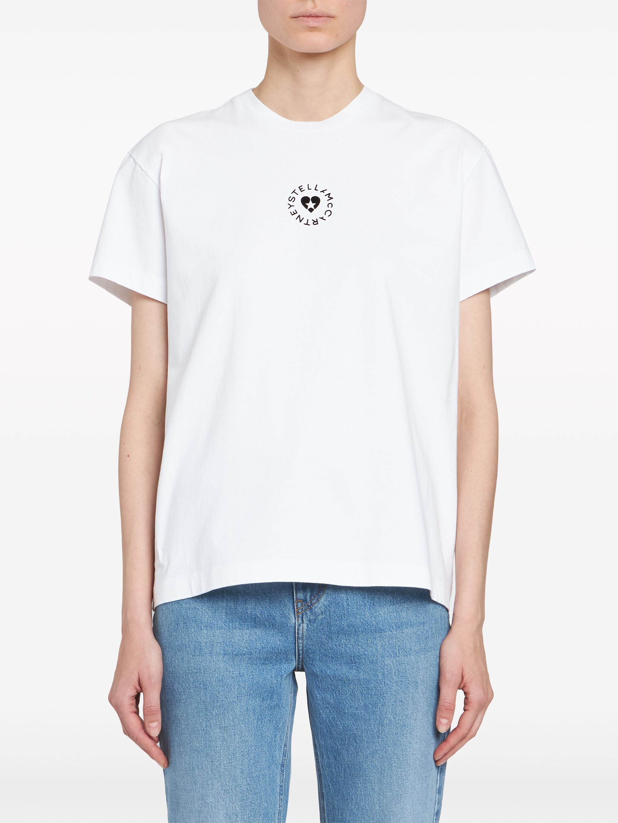 STELLA MCCARTNEY Iconic Mini Heart T-Shirt for Women