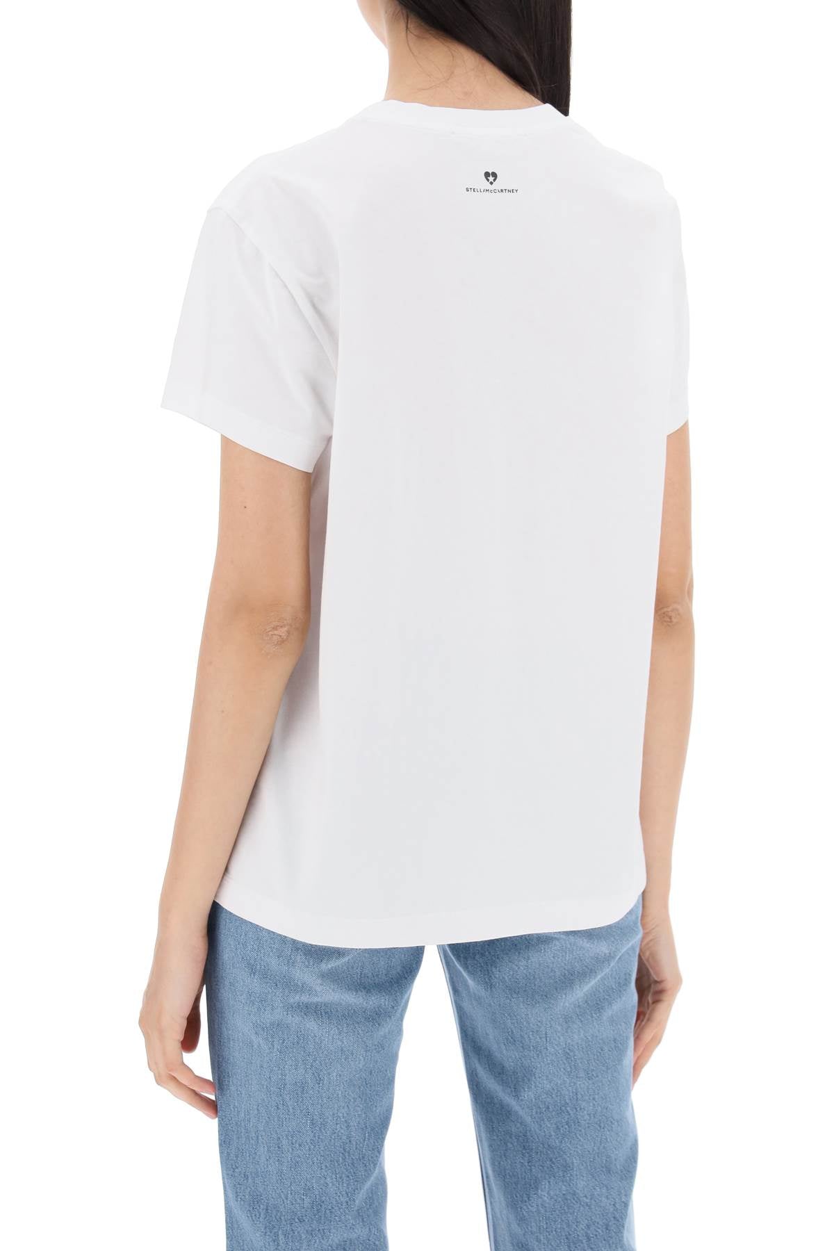 STELLA MCCARTNEY Iconic Mini Heart T-Shirt for Women