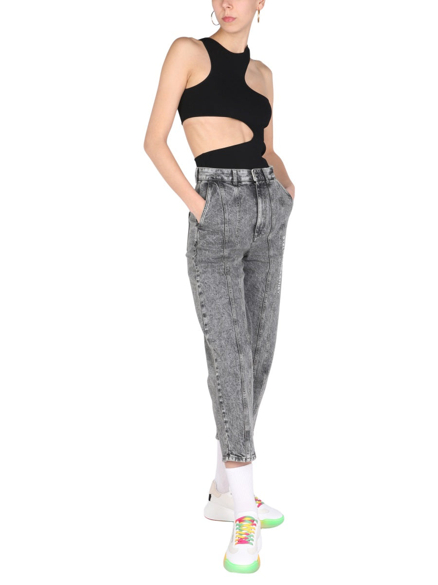 STELLA MCCARTNEY Chic Compact Top with Cut-Out Details