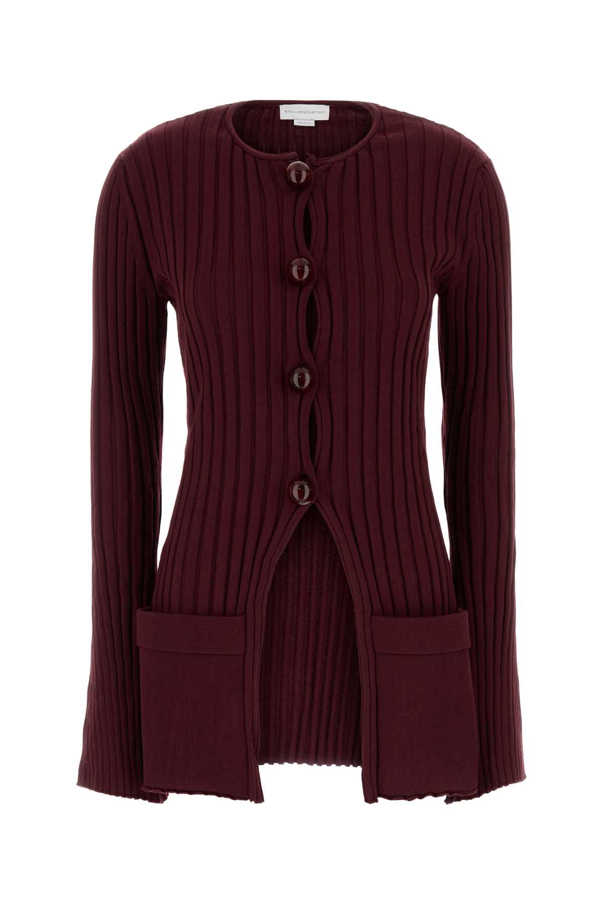 STELLA MCCARTNEY Textured Knit Cardigan for Women - FW25 Collection