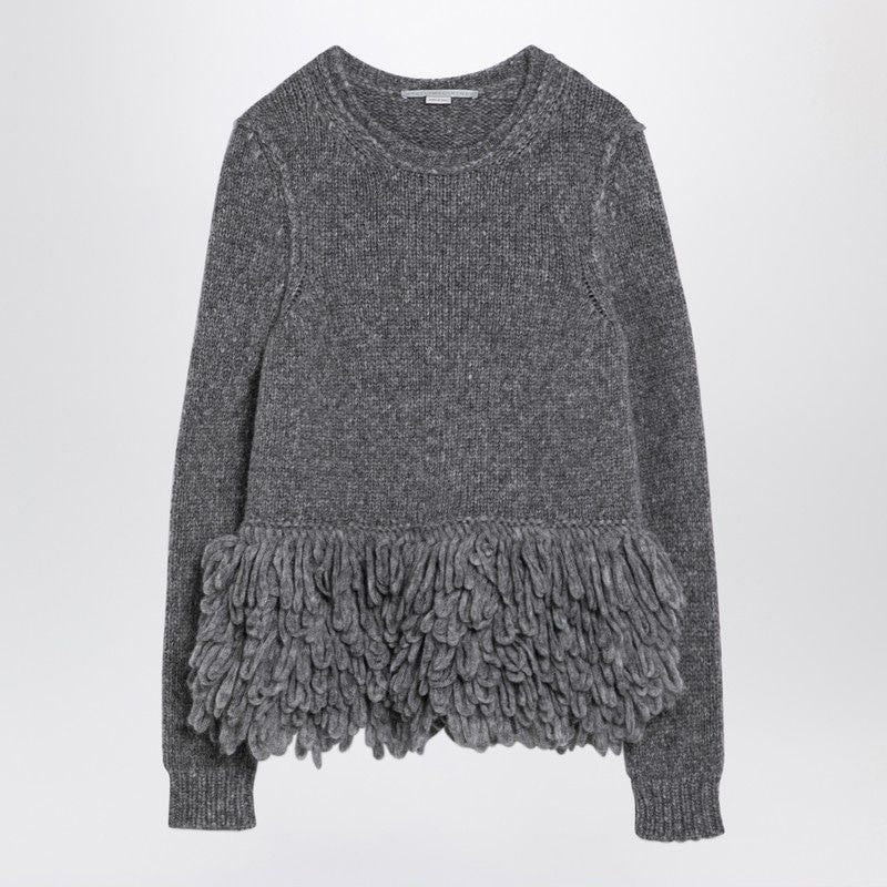 STELLA MCCARTNEY Wool Sweater with Feather Detailing