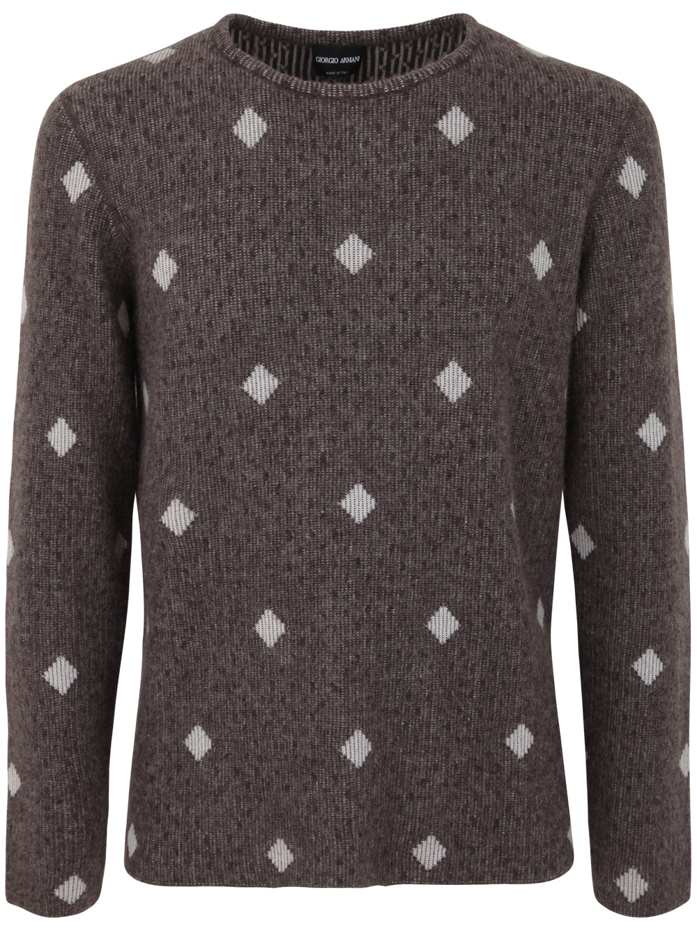 GIORGIO ARMANI Luxury Cashmere Blend Sweater for Men - FW23 Collection