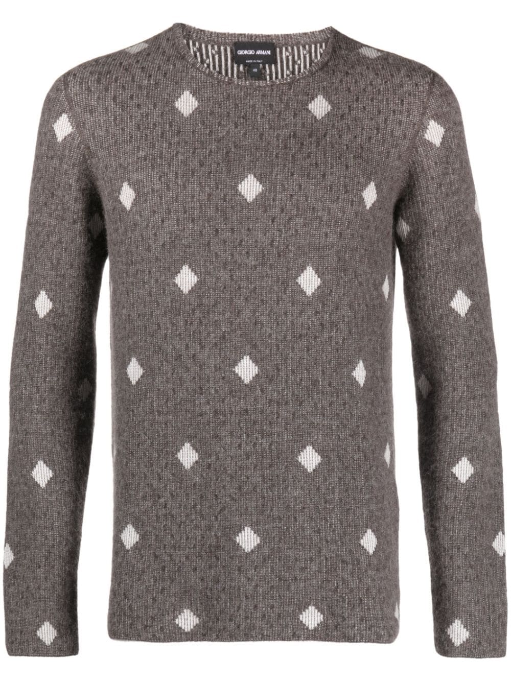 GIORGIO ARMANI Luxury Cashmere Blend Sweater for Men - FW23 Collection