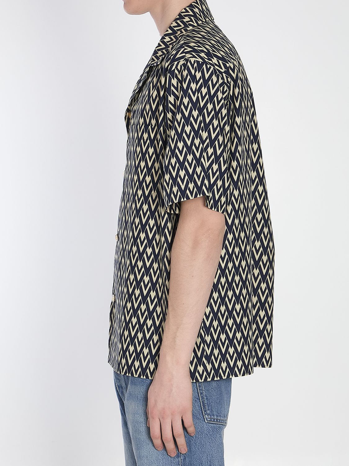 VALENTINO Men's Bowling Shirt - Spring/Summer 2025