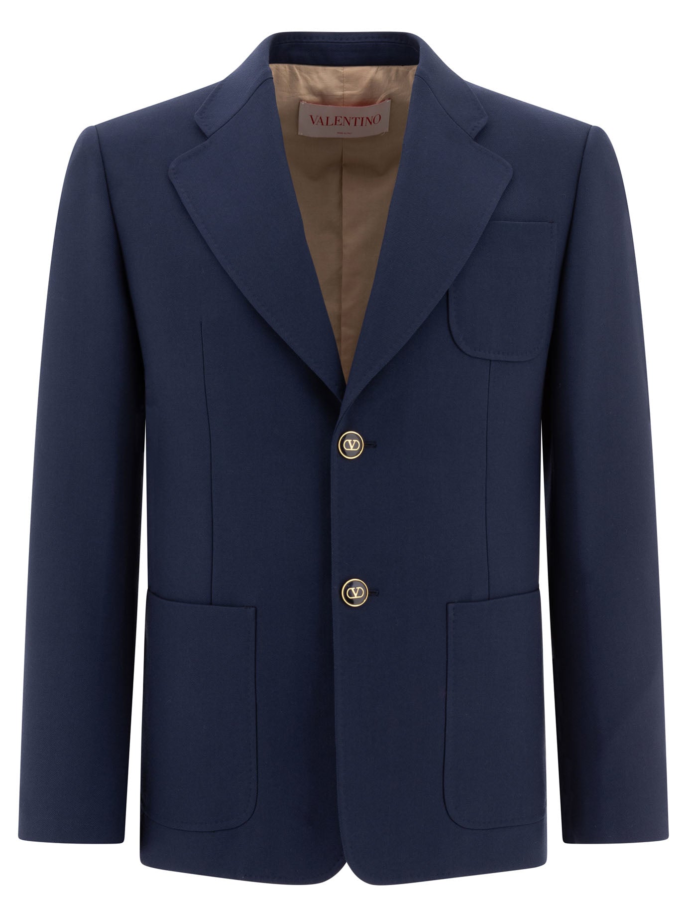 VALENTINO Men's Virgin Wool Spring Jacket