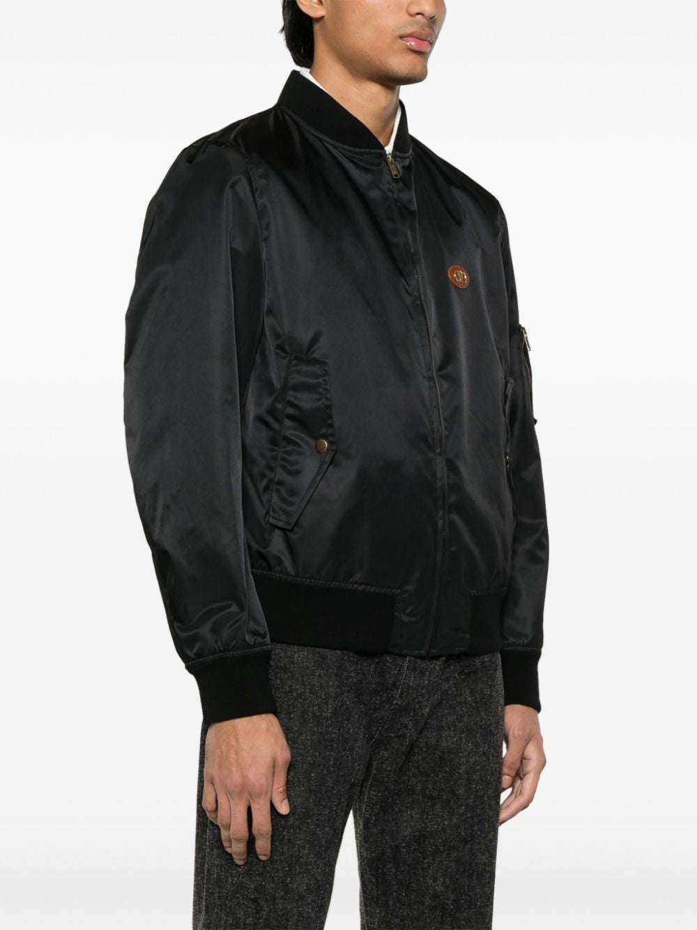 VALENTINO Signature Vlogo Outerwear Jacket for Men
