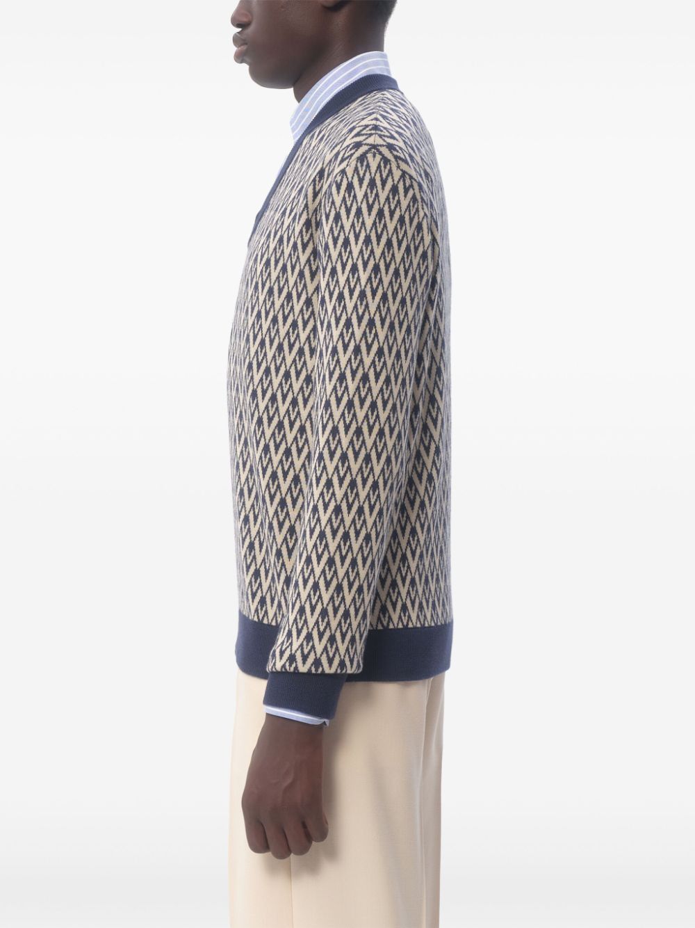 VALENTINO Wool Touté The V Sweater