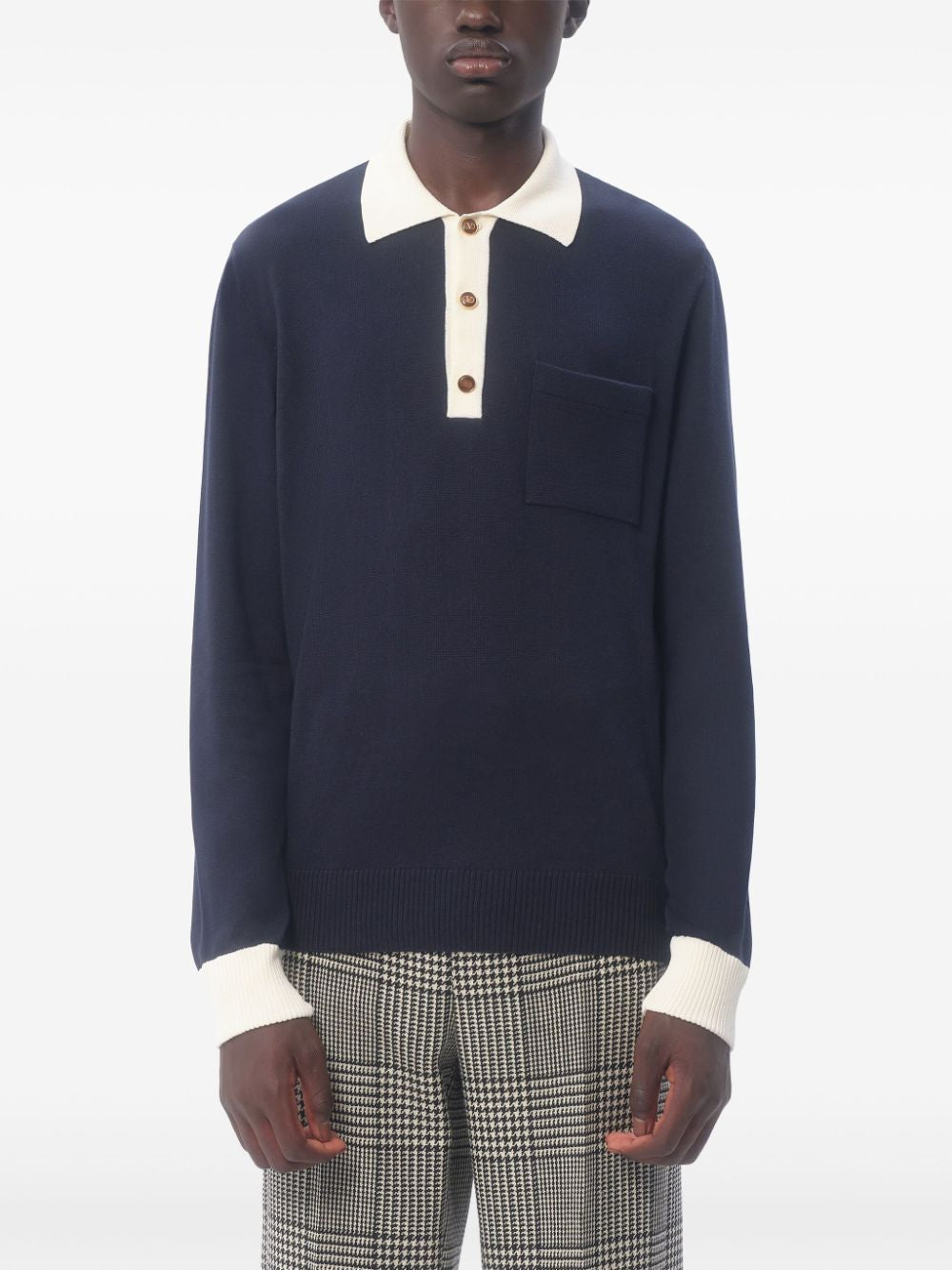 VALENTINO Men's Classic Polo Sweater
