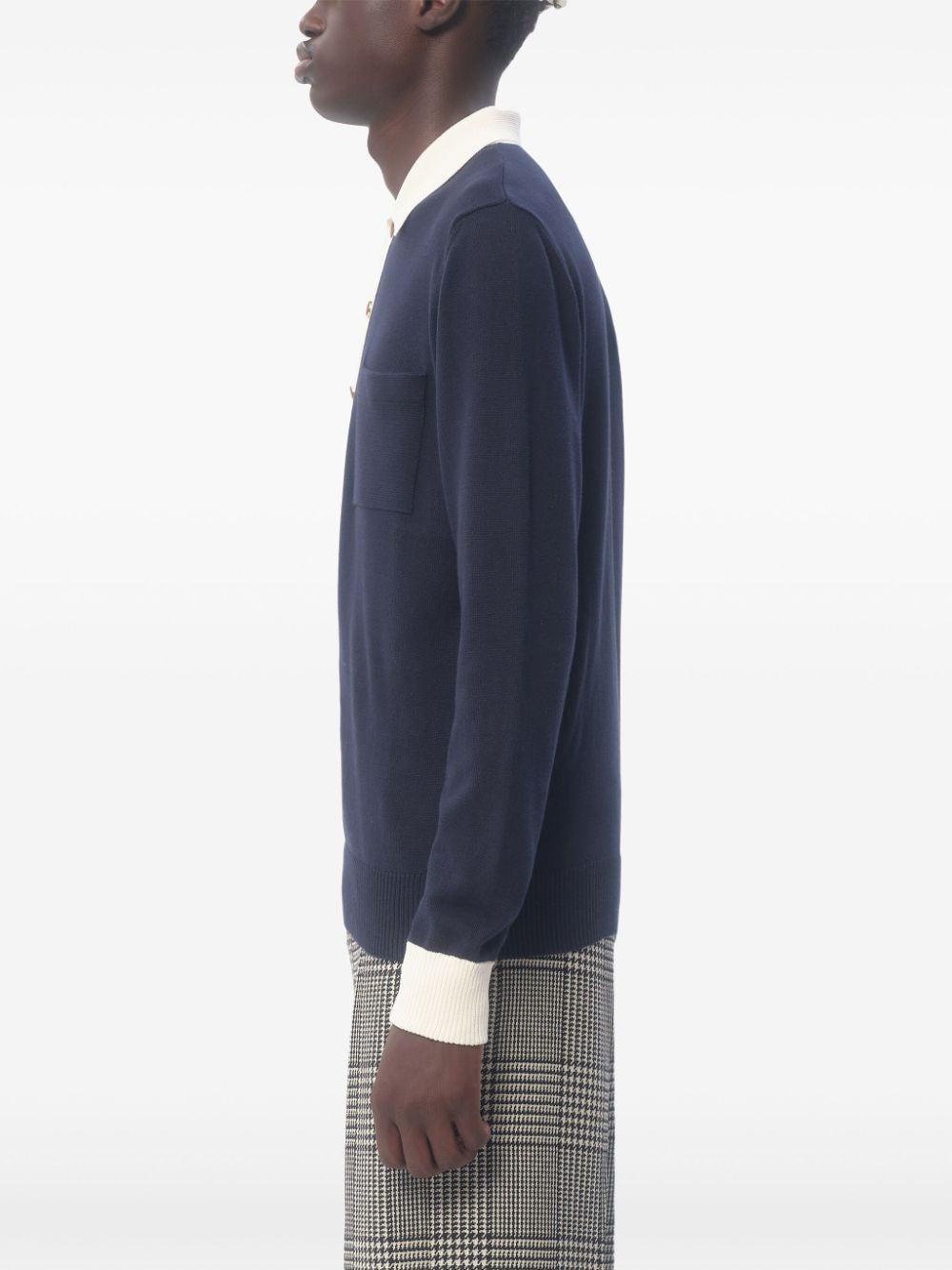 VALENTINO Men's Classic Polo Sweater