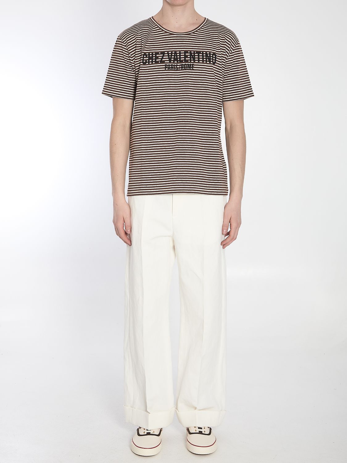 VALENTINO GARAVANI Relaxed Fit Chez Valentino T-Shirt - SS25