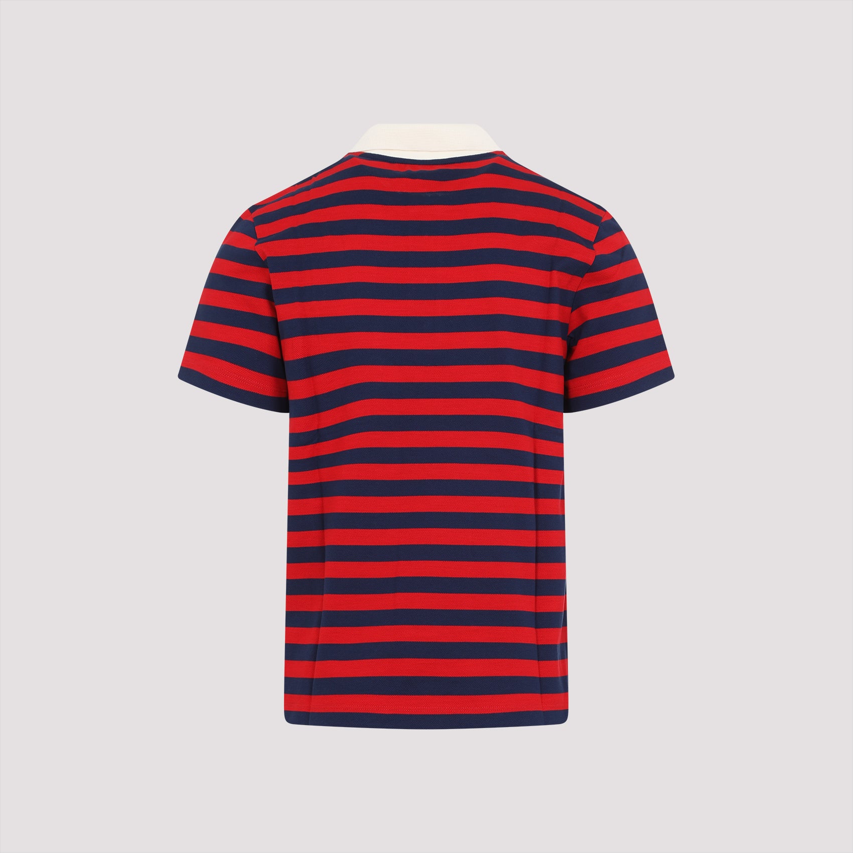 VALENTINO GARAVANI Embroidered Piquet Polo Shirt for Men