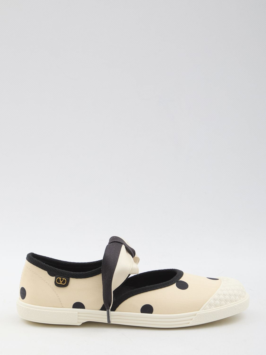 VALENTINO GARAVANI Ballet Flats Sneaker with Bow Detail