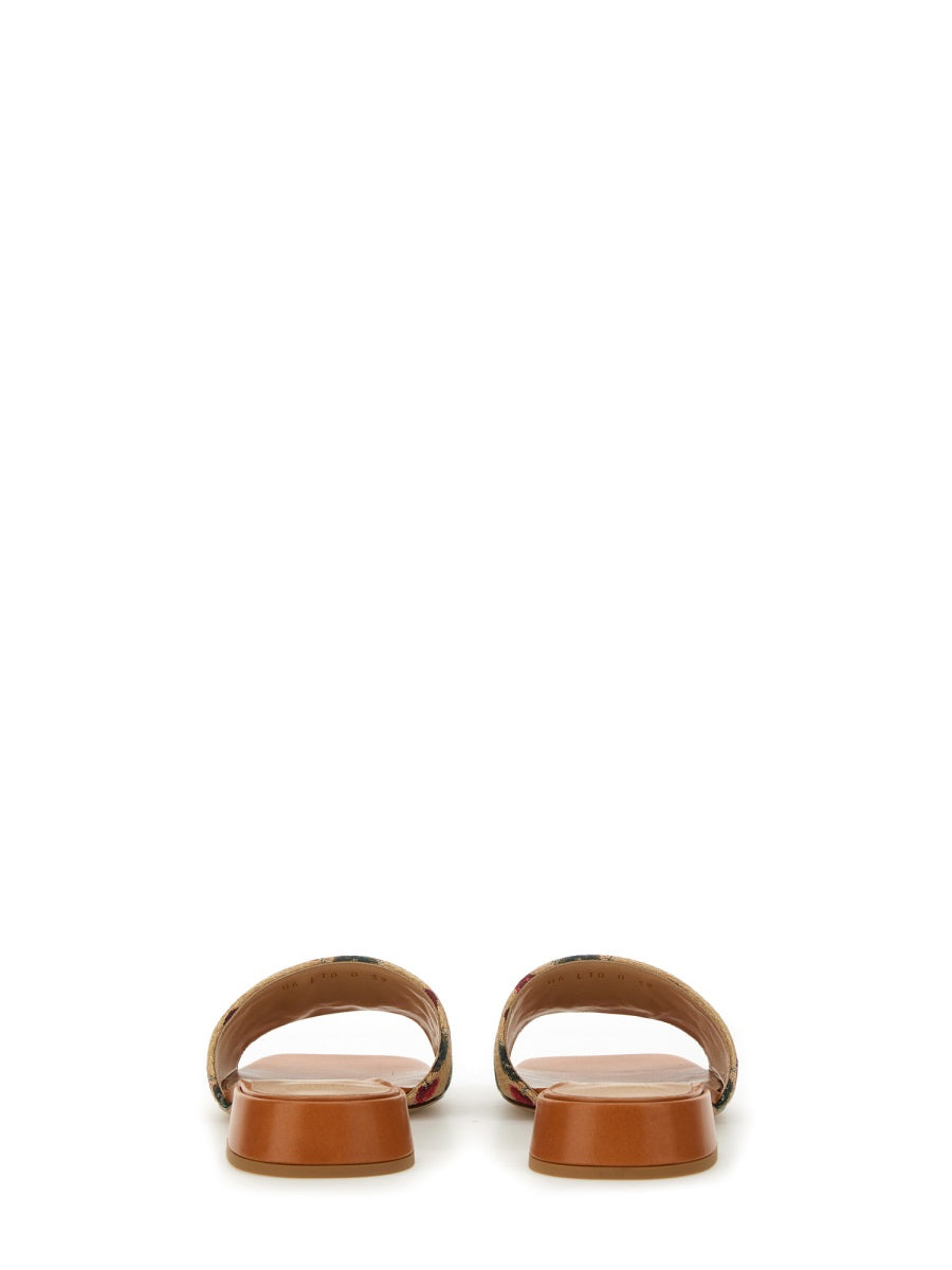 VALENTINO GARAVANI Signature Slide Sandal - VLOGO Design