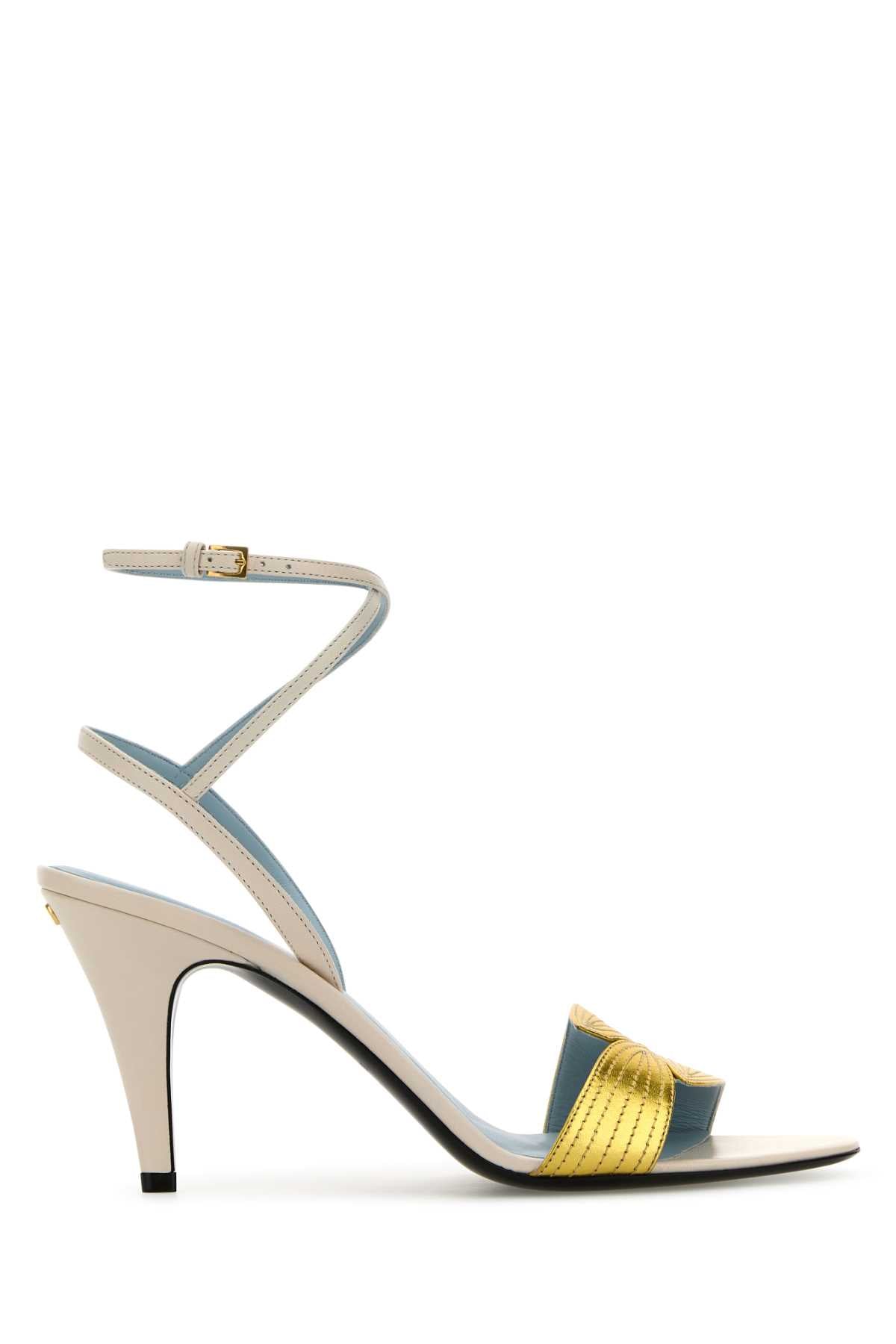 VALENTINO GARAVANI Leather FolieFoliage Sandals for Women