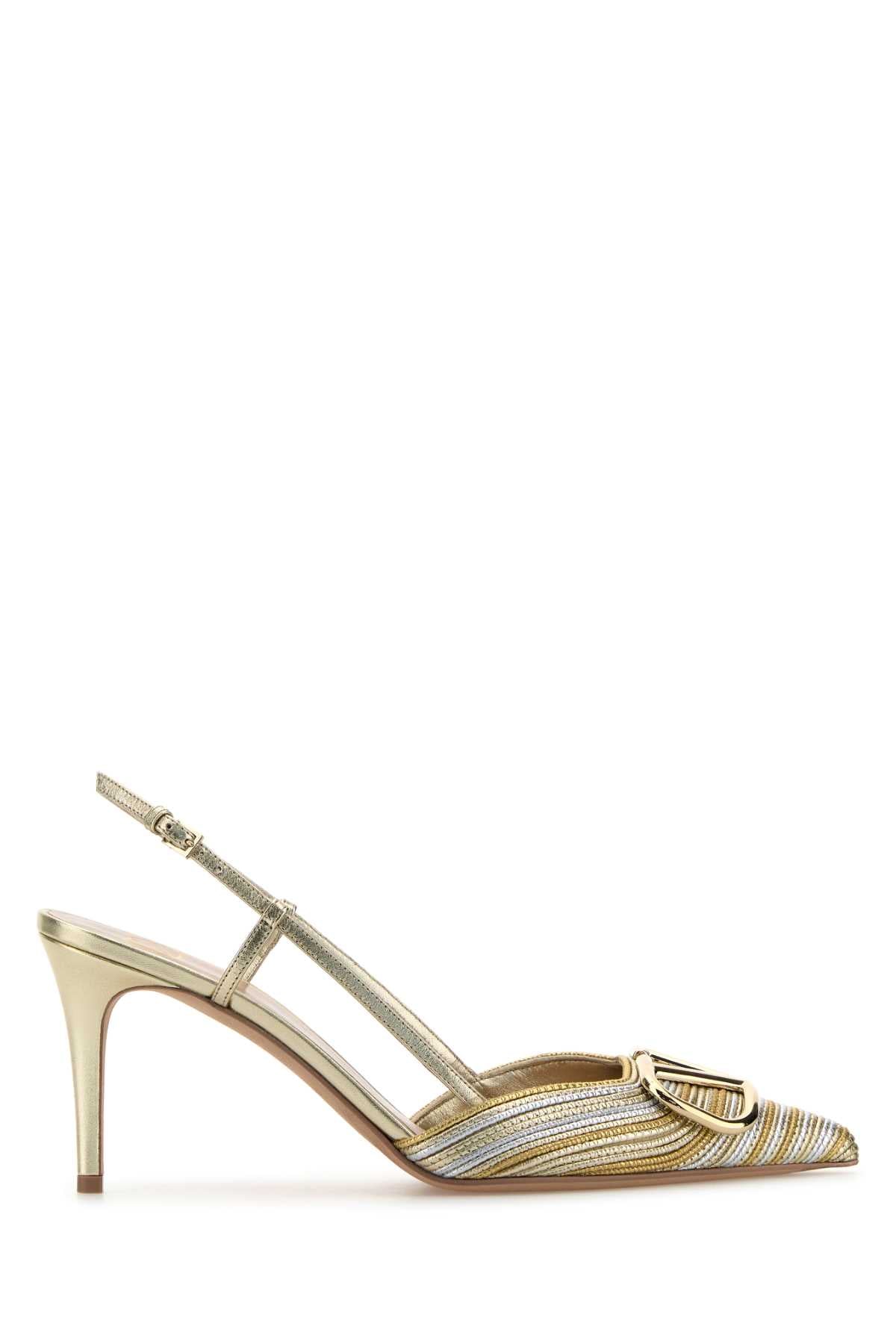 VALENTINO GARAVANI Multicolor Nappa Leather Vlogo Signature Pumps