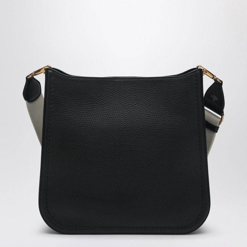 VALENTINO GARAVANI Leather Alltime Shoulder Hobo Handbag