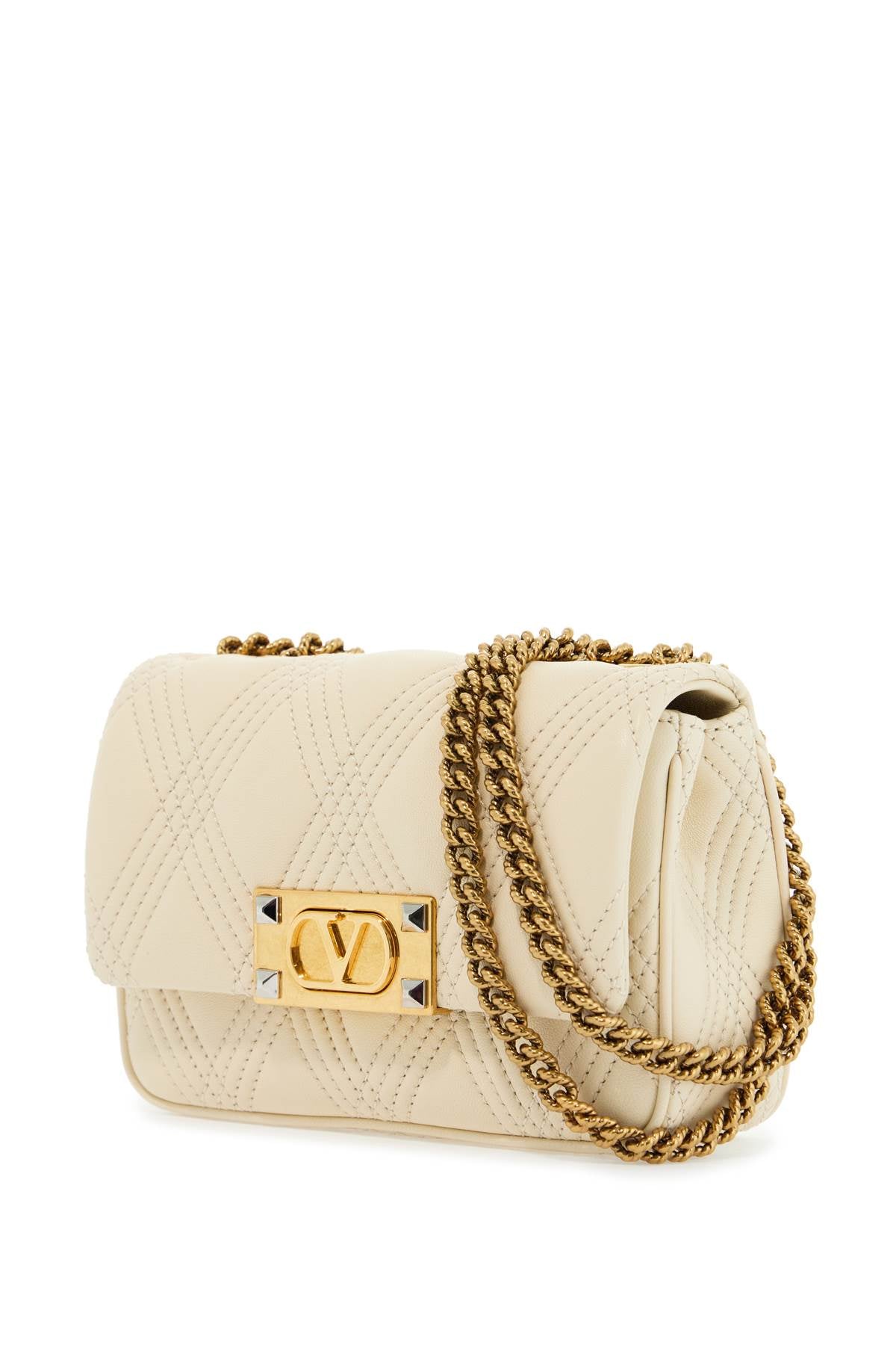 VALENTINO GARAVANI Mini Natural Logo Shoulder Bag