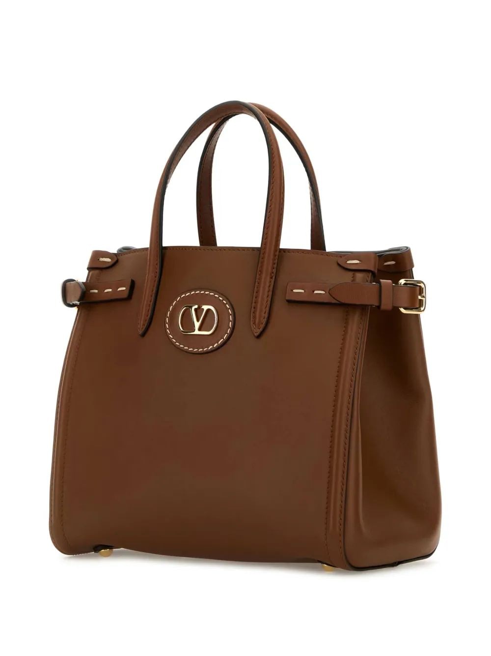 VALENTINO GARAVANI Mini Leather Tote Handbag