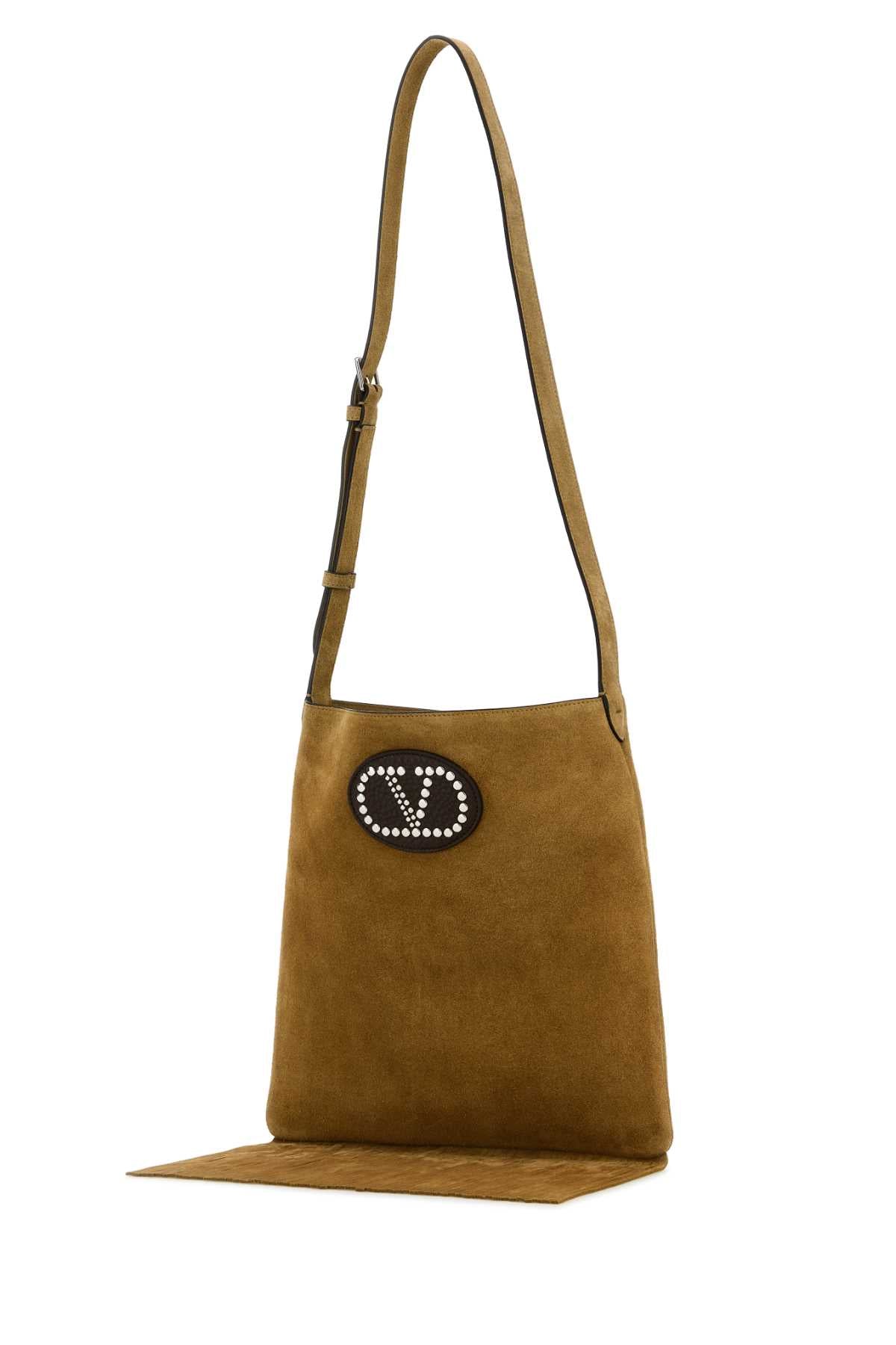 VALENTINO GARAVANI Suede Crossbody Mini Handbag