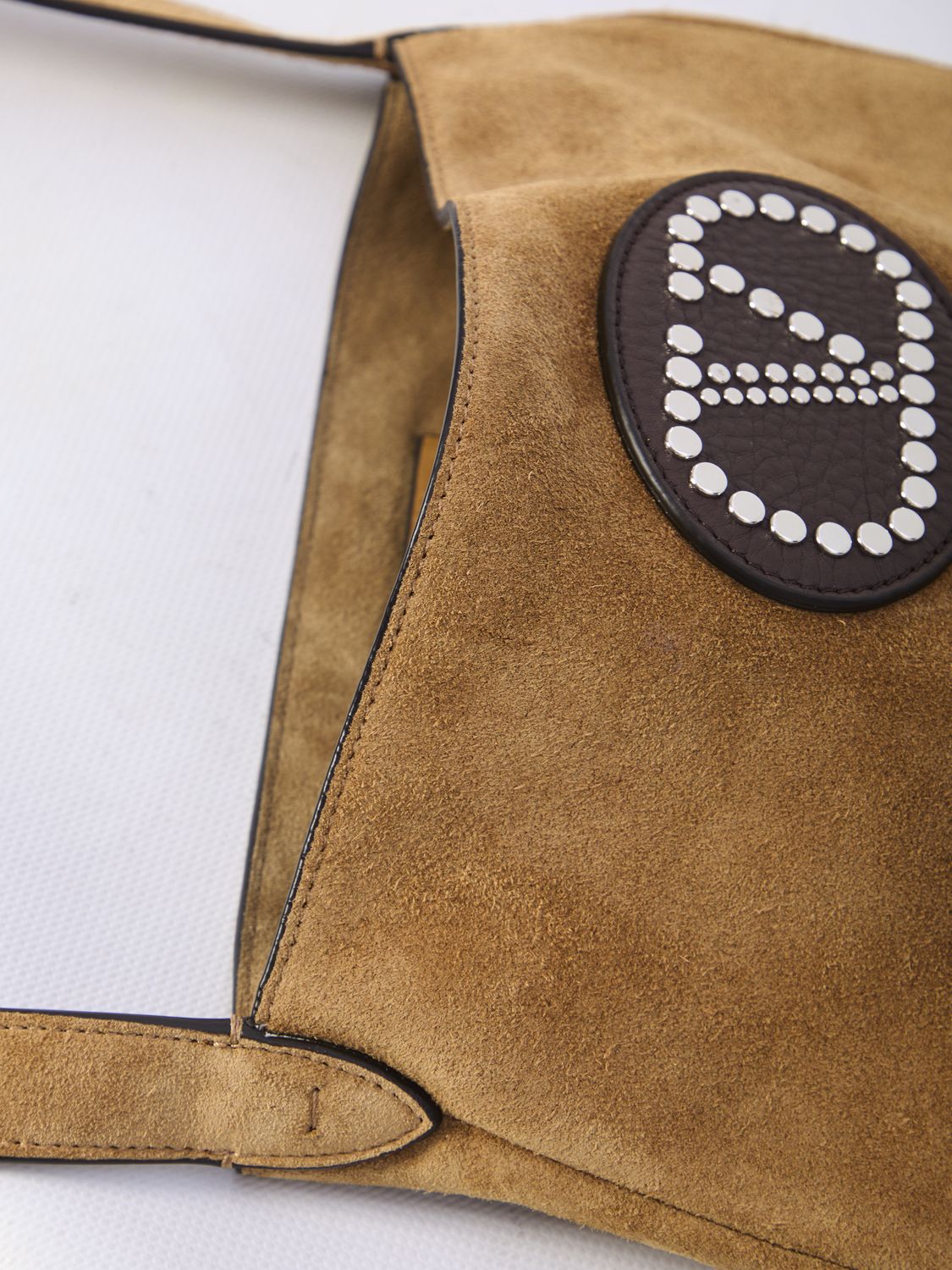 VALENTINO GARAVANI Suede Crossbody Mini Handbag