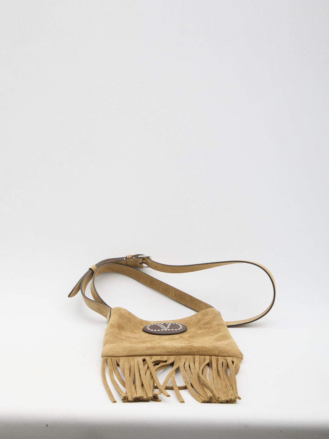 VALENTINO GARAVANI Mini Suede Crossbody Handbag