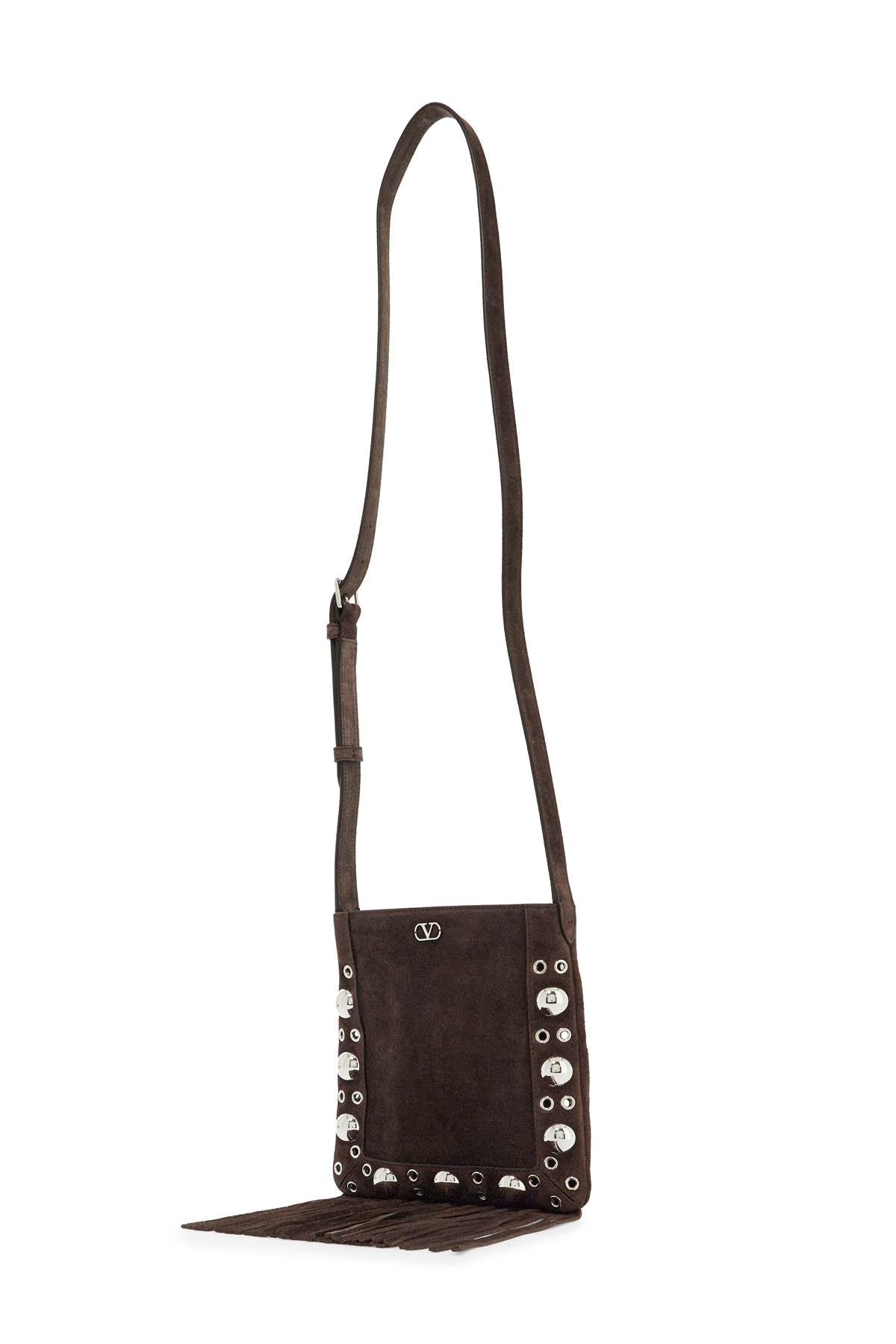 VALENTINO GARAVANI Mini Suede Crossbody Handbag