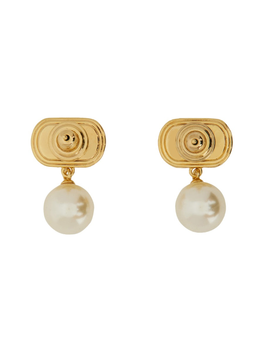 VALENTINO GARAVANI Statement Metallic Earrings for Women