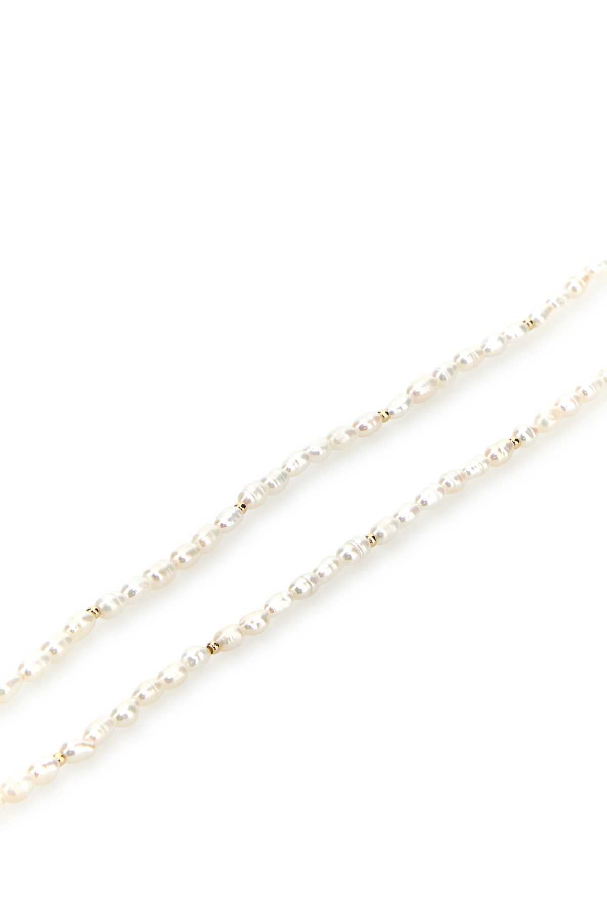 VALENTINO GARAVANI Pearl Ovalette Necklace (L.70)