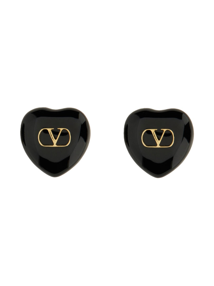 VALENTINO GARAVANI Coeur Royal Mini Earrings