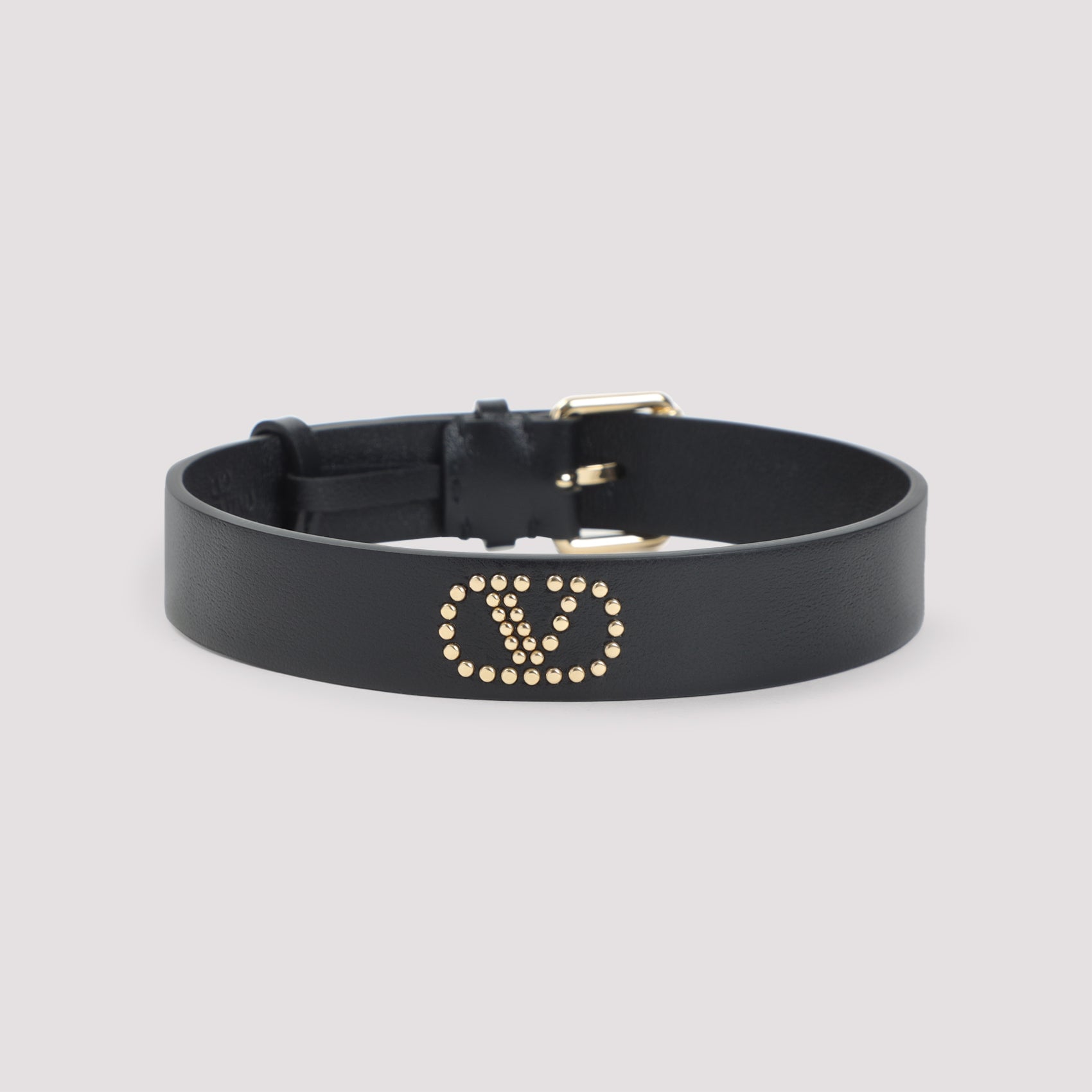 VALENTINO GARAVANI Elegant Leather Necklace - 2cm Height