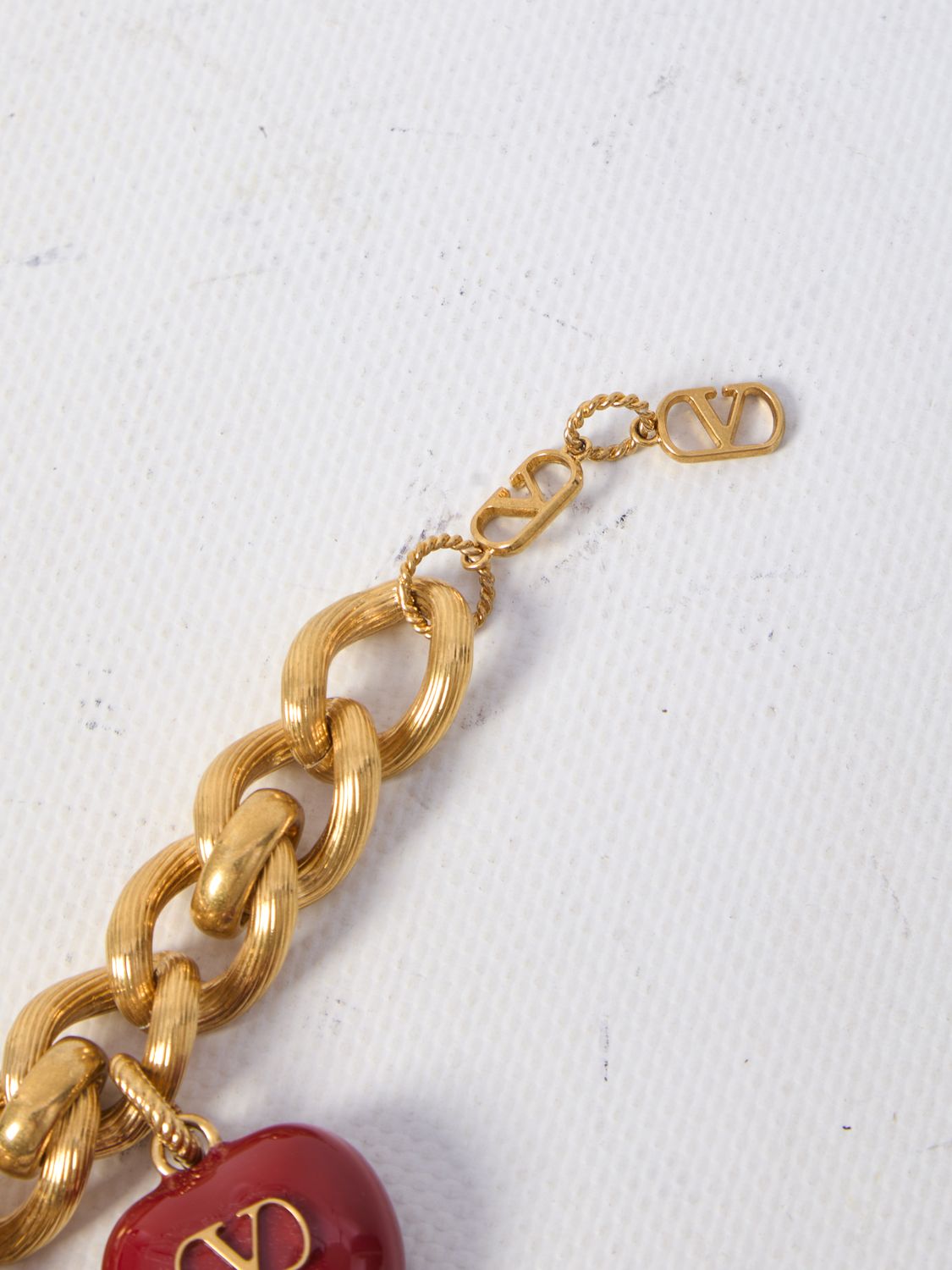 VALENTINO GARAVANI Triple Heart Royal Bracelet